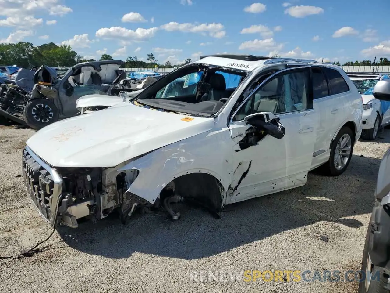 1 Фотография поврежденного автомобиля WA1LVBF75SD014674 AUDI Q7 2025