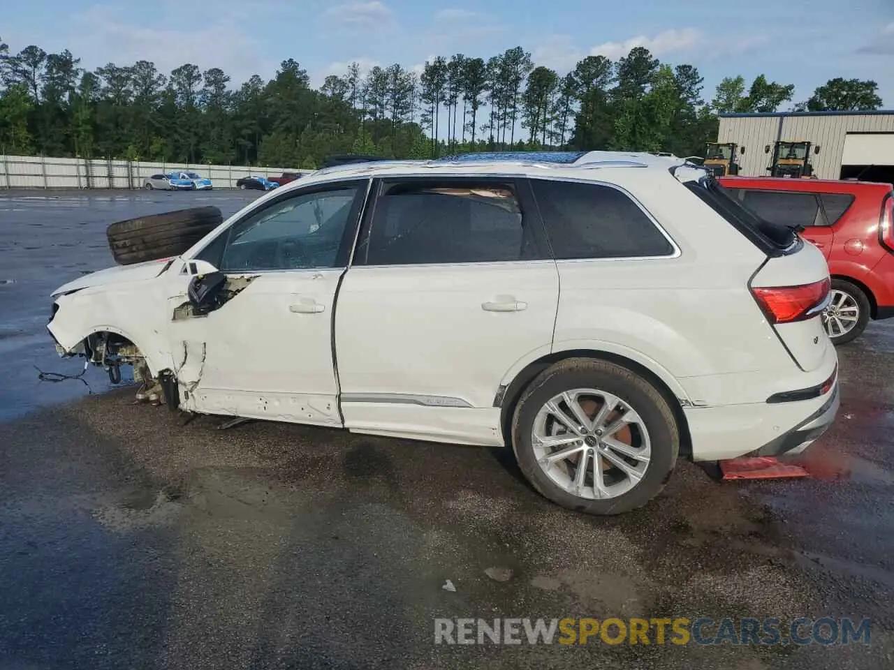 2 Фотография поврежденного автомобиля WA1LVBF75SD014674 AUDI Q7 2025