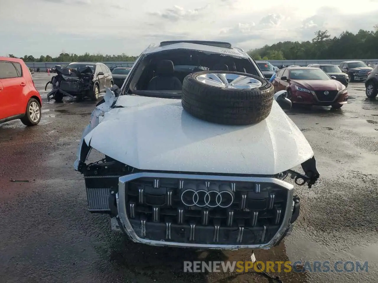 5 Фотография поврежденного автомобиля WA1LVBF75SD014674 AUDI Q7 2025