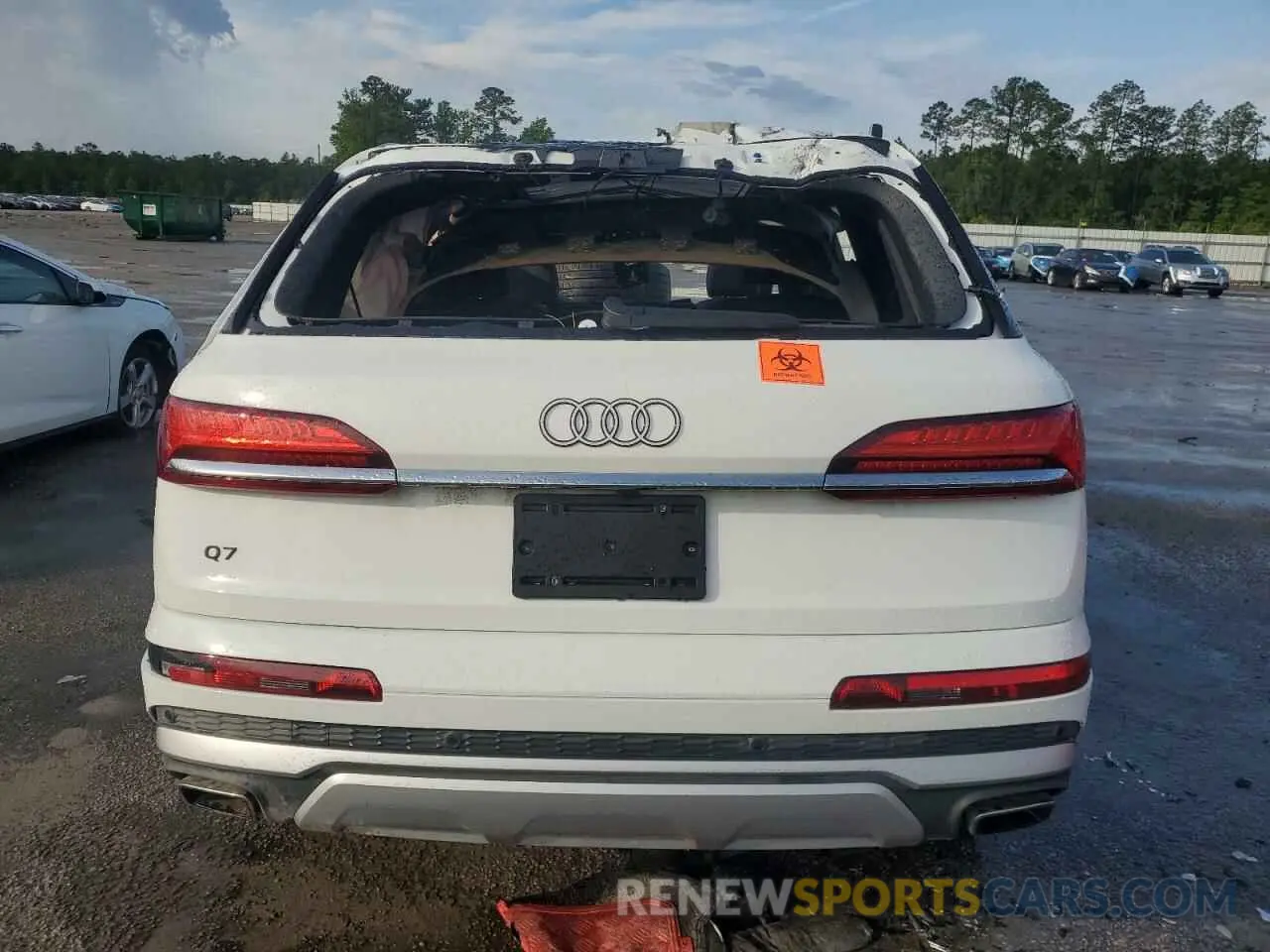 6 Фотография поврежденного автомобиля WA1LVBF75SD014674 AUDI Q7 2025