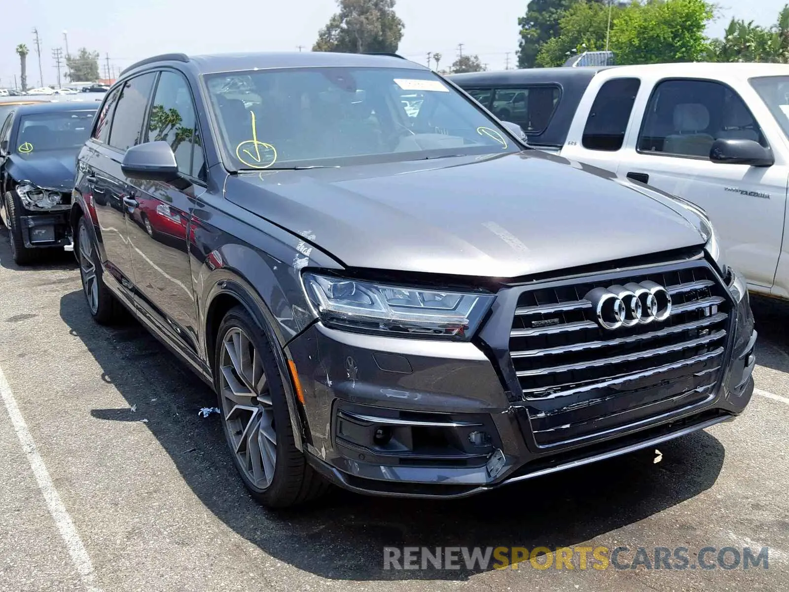 1 Photograph of a damaged car WA1VAAF74KD008198 AUDI Q7 PRESTIG 2019