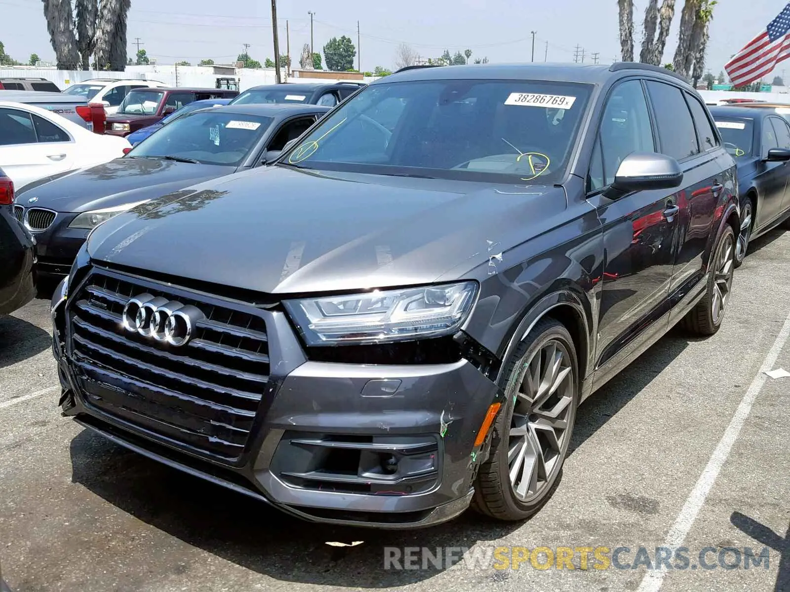 2 Photograph of a damaged car WA1VAAF74KD008198 AUDI Q7 PRESTIG 2019