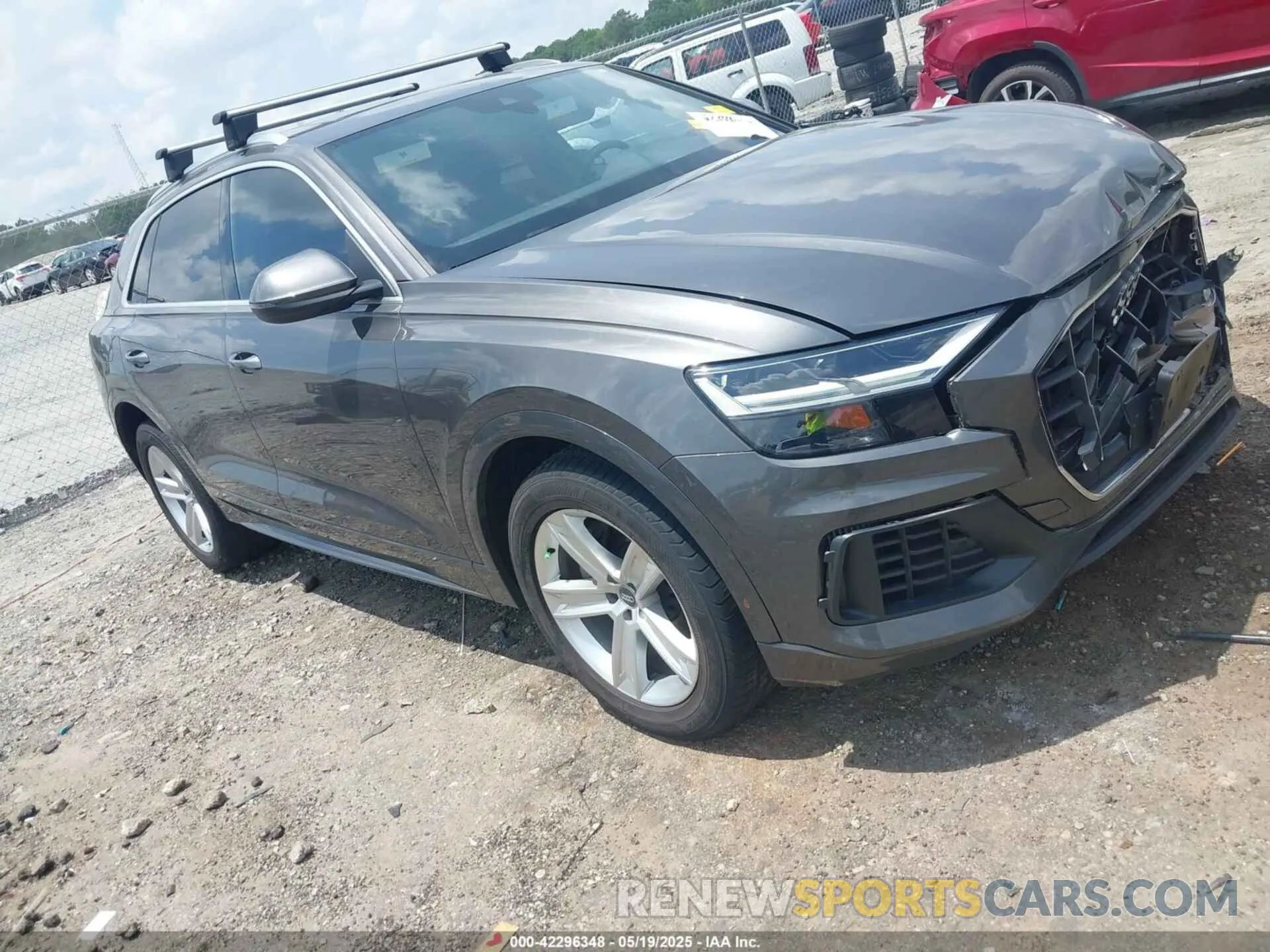 1 Photograph of a damaged car WA1AVAF11KD010103 AUDI Q8 2019