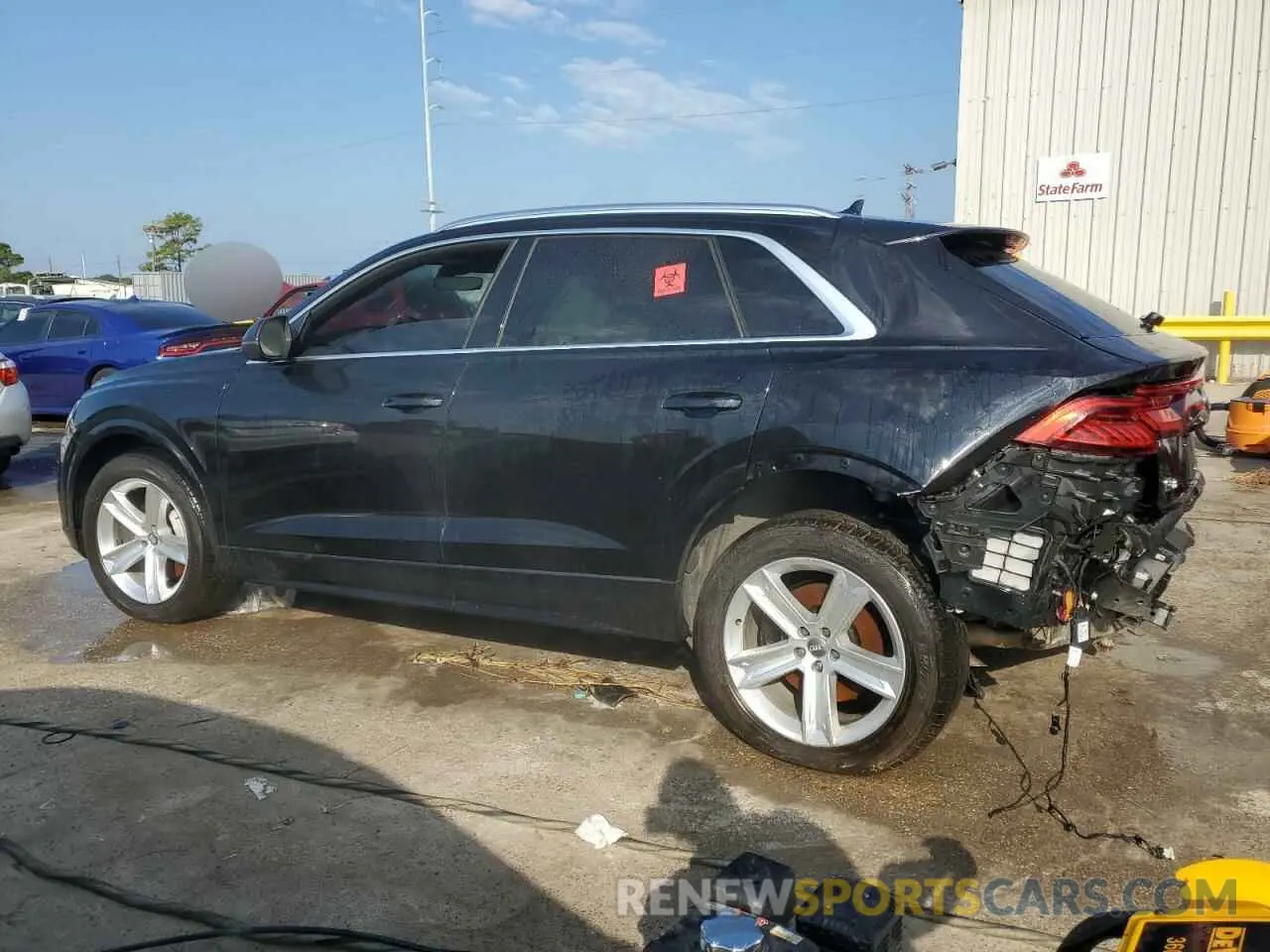 2 Photograph of a damaged car WA1AVAF11KD018119 AUDI Q8 2019