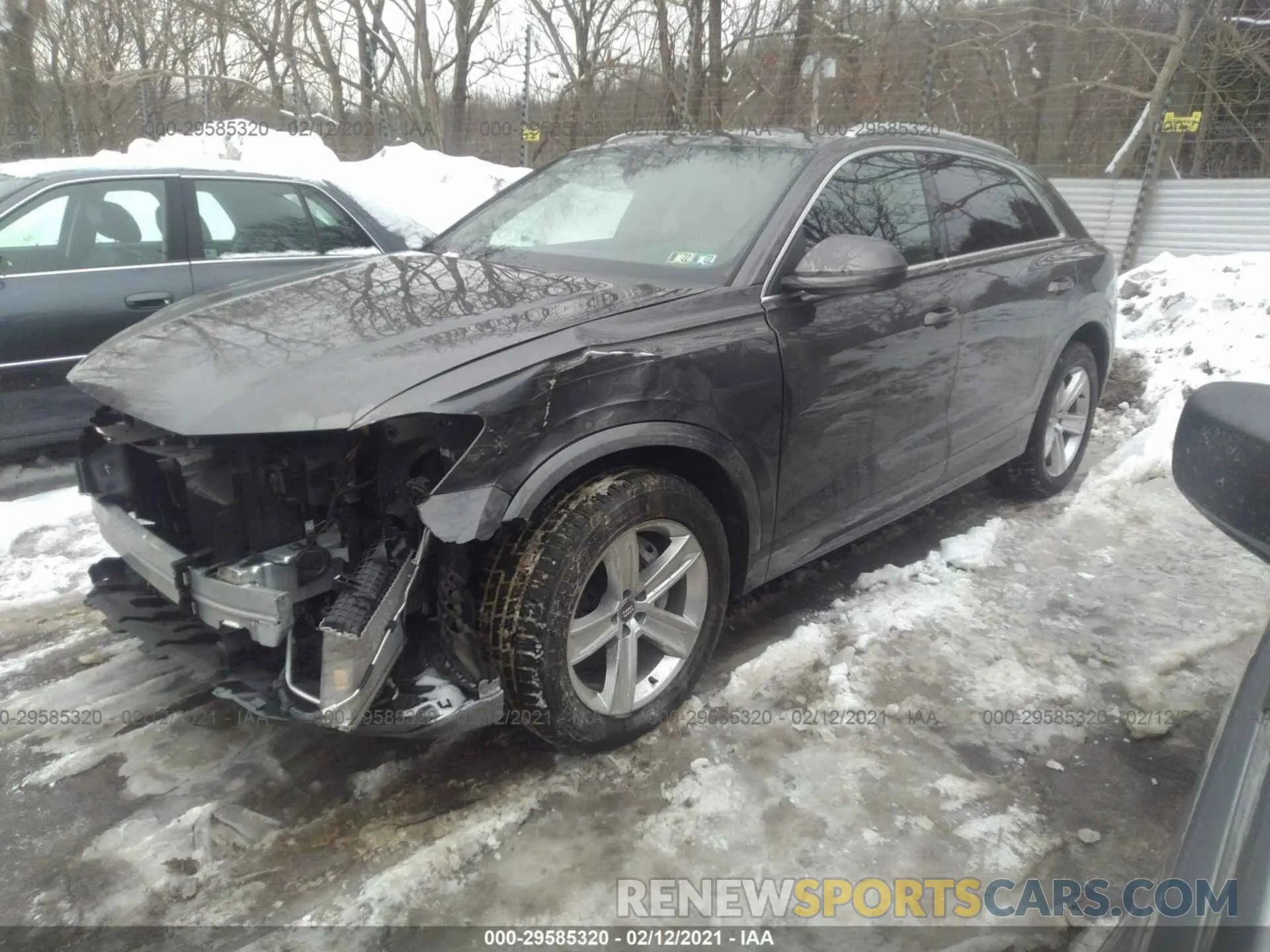 2 Photograph of a damaged car WA1AVAF12KD017383 AUDI Q8 2019