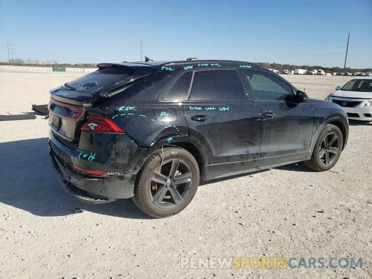 3 Photograph of a damaged car WA1AVAF17KD018660 AUDI Q8 2019