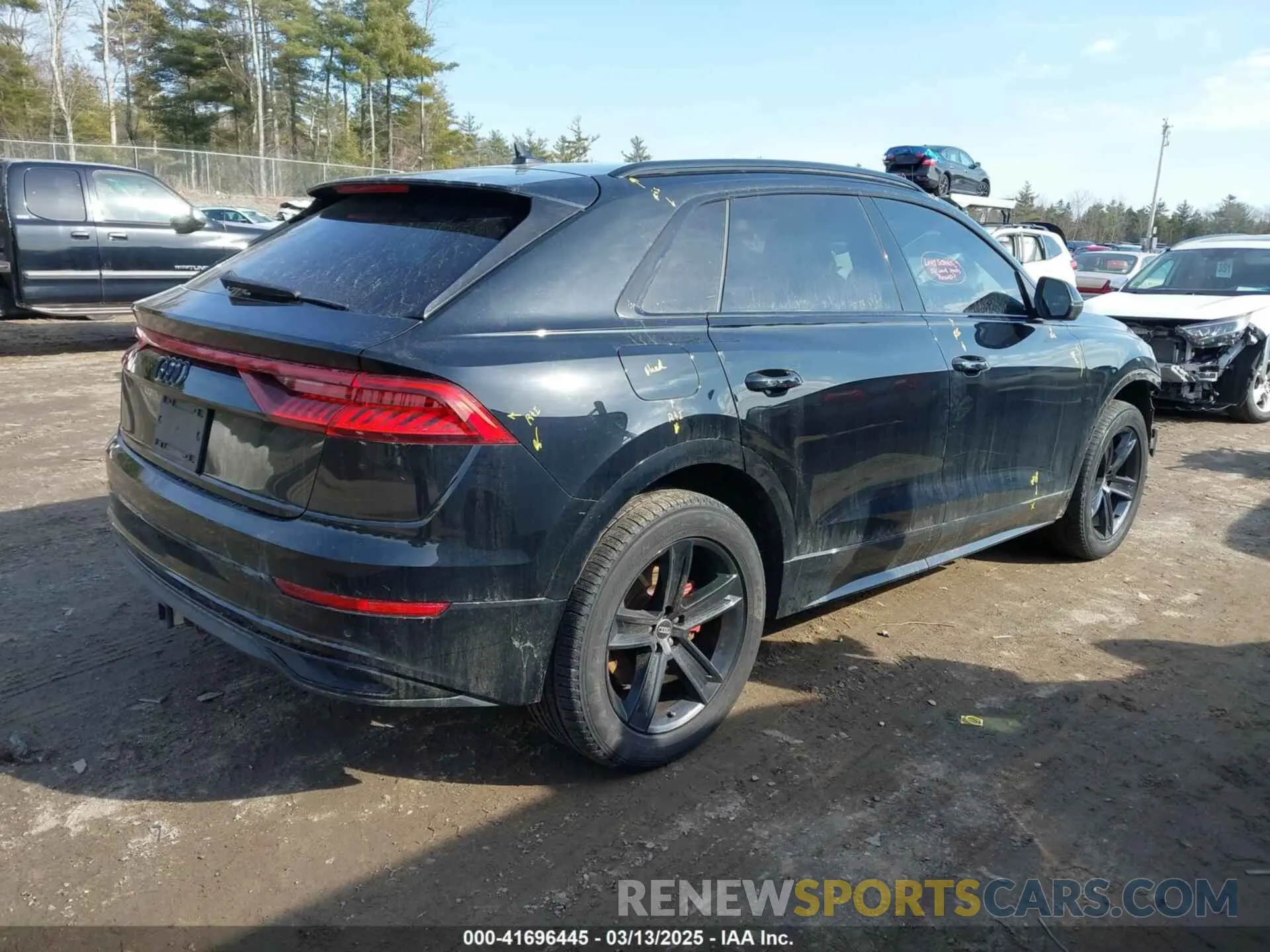 4 Photograph of a damaged car WA1AVAF18KD016156 AUDI Q8 2019