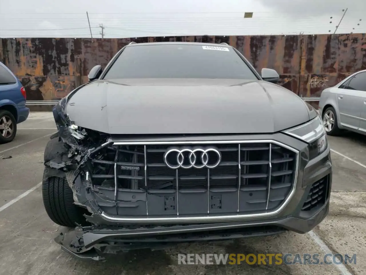 5 Фотография поврежденного автомобиля WA1AVAF19KD016537 AUDI Q8 2019