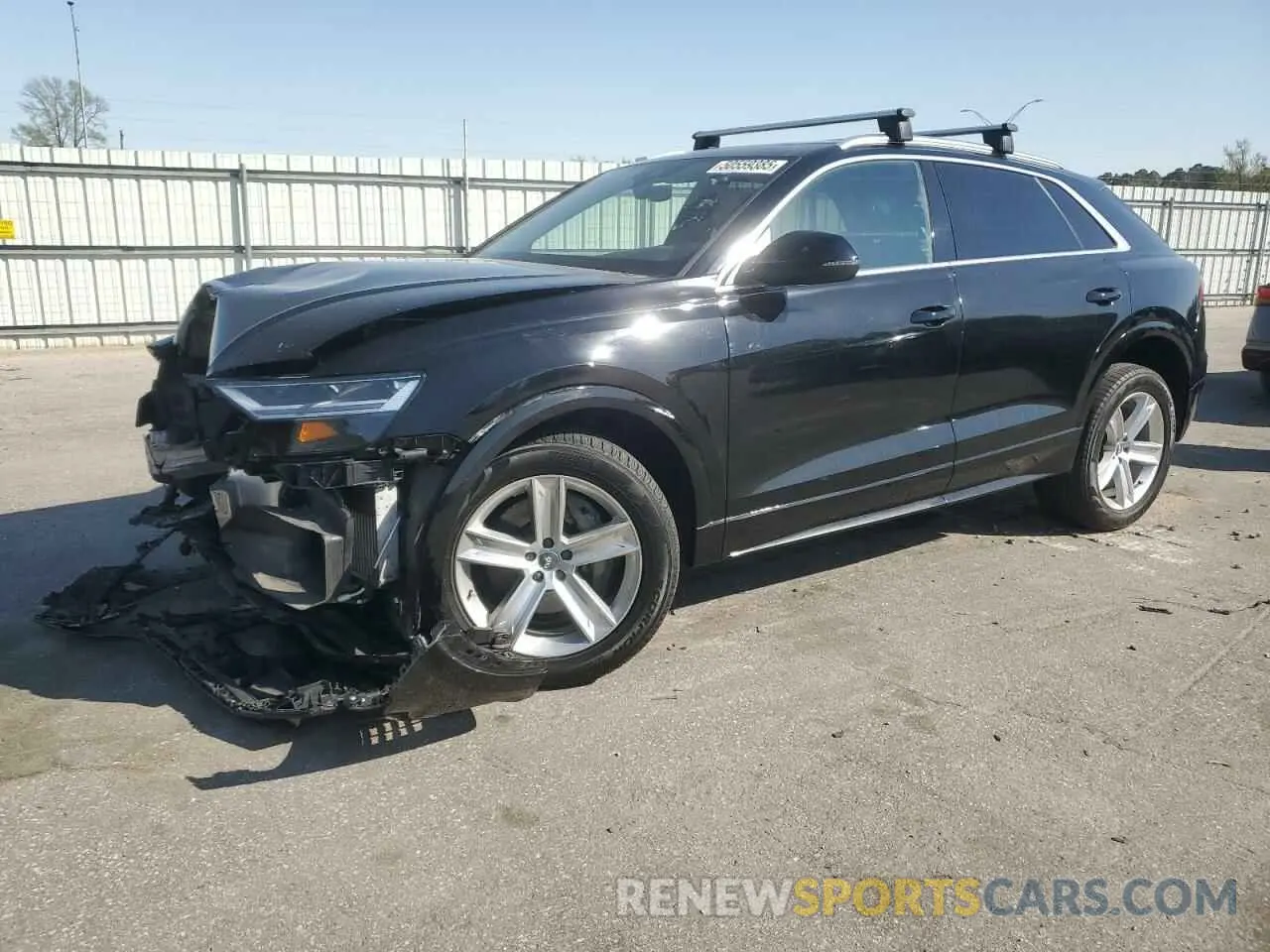 1 Photograph of a damaged car WA1AVAF1XKD012738 AUDI Q8 2019