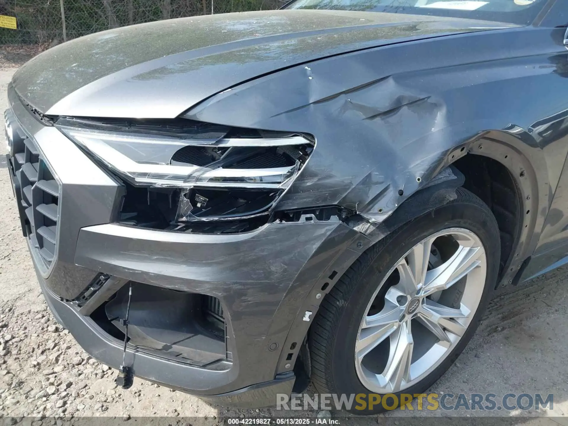 6 Фотография поврежденного автомобиля WA1BVAF10KD008895 AUDI Q8 2019