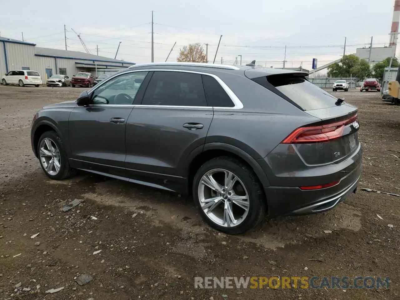 2 Photograph of a damaged car WA1BVAF10KD029388 AUDI Q8 2019