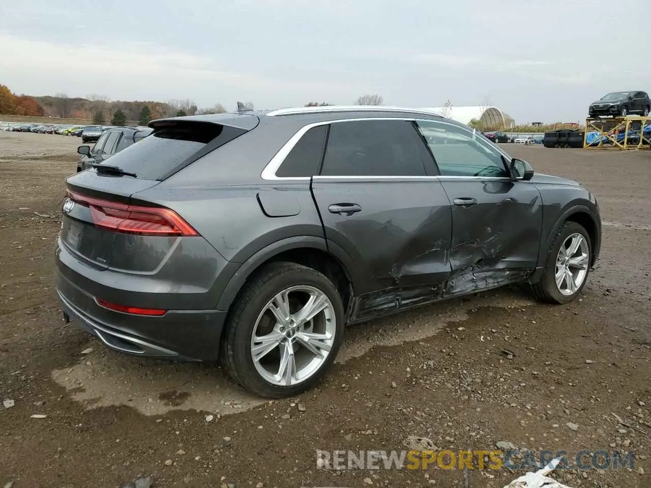 3 Photograph of a damaged car WA1BVAF10KD029388 AUDI Q8 2019