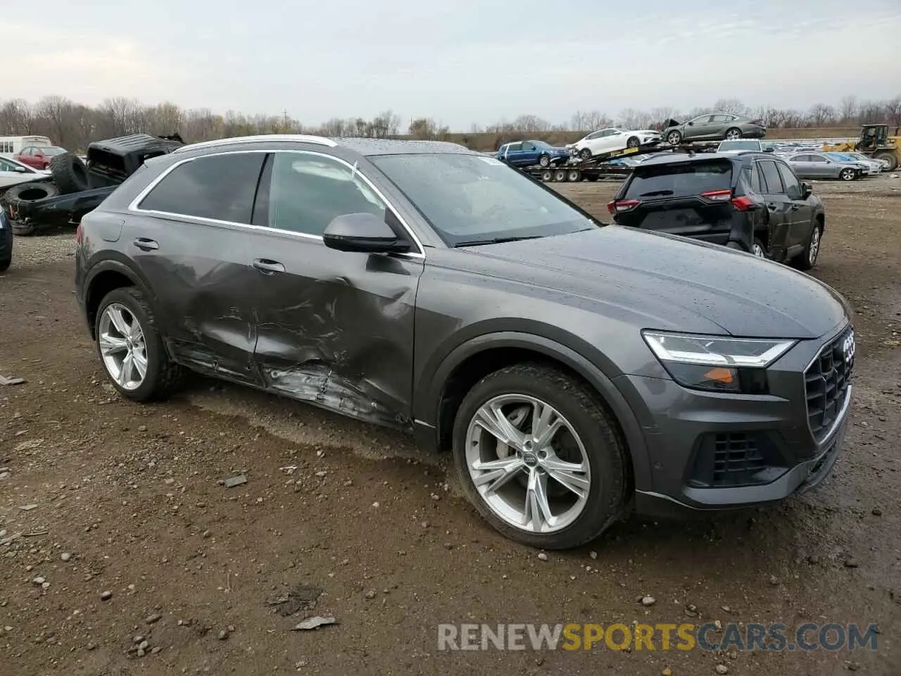 4 Photograph of a damaged car WA1BVAF10KD029388 AUDI Q8 2019