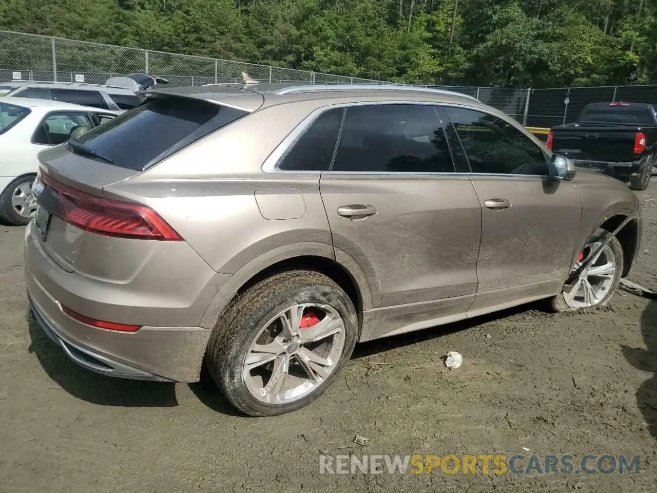 3 Photograph of a damaged car WA1BVAF15KD016264 AUDI Q8 2019