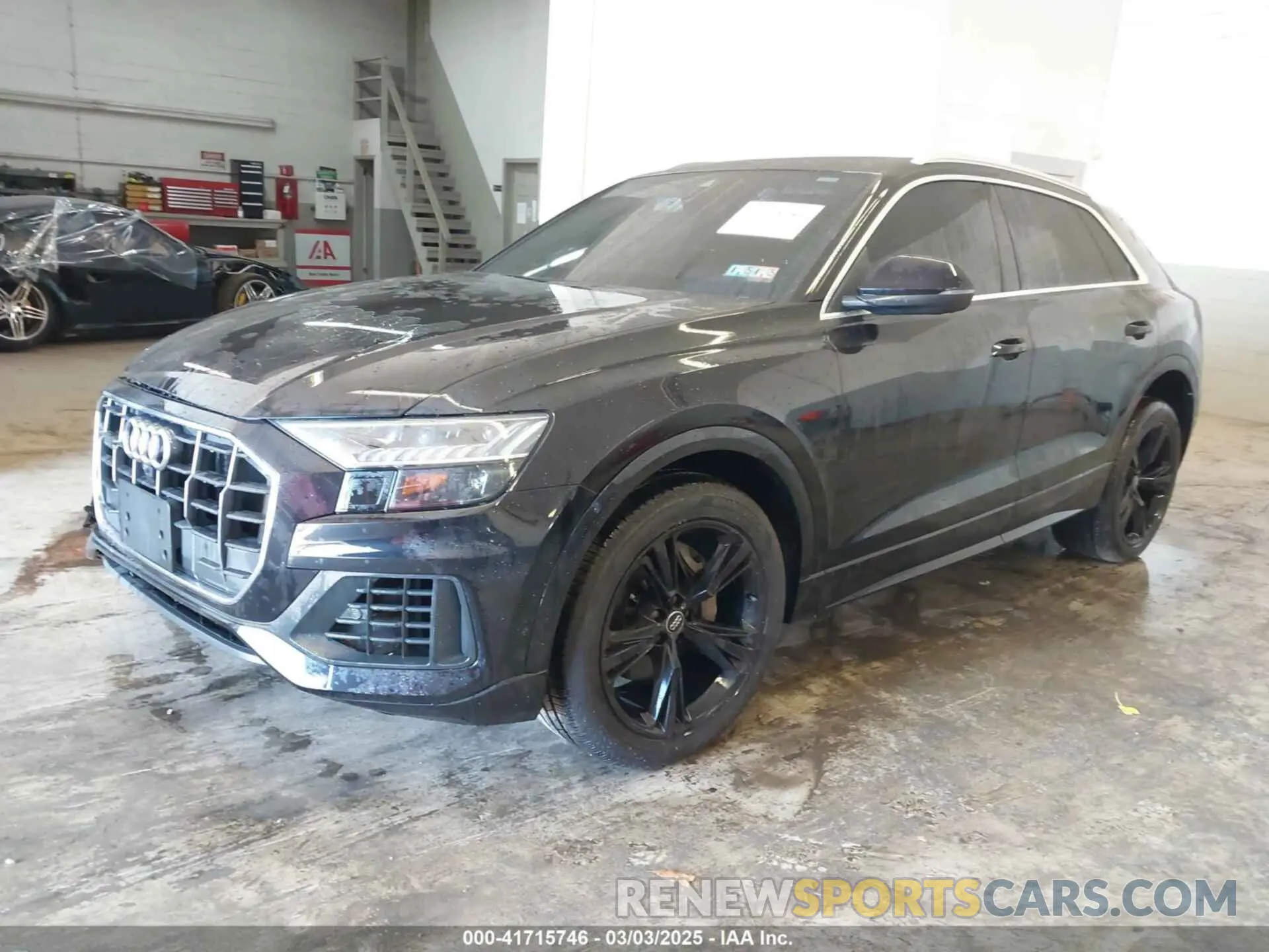 2 Фотография поврежденного автомобиля WA1BVAF18KD037741 AUDI Q8 2019
