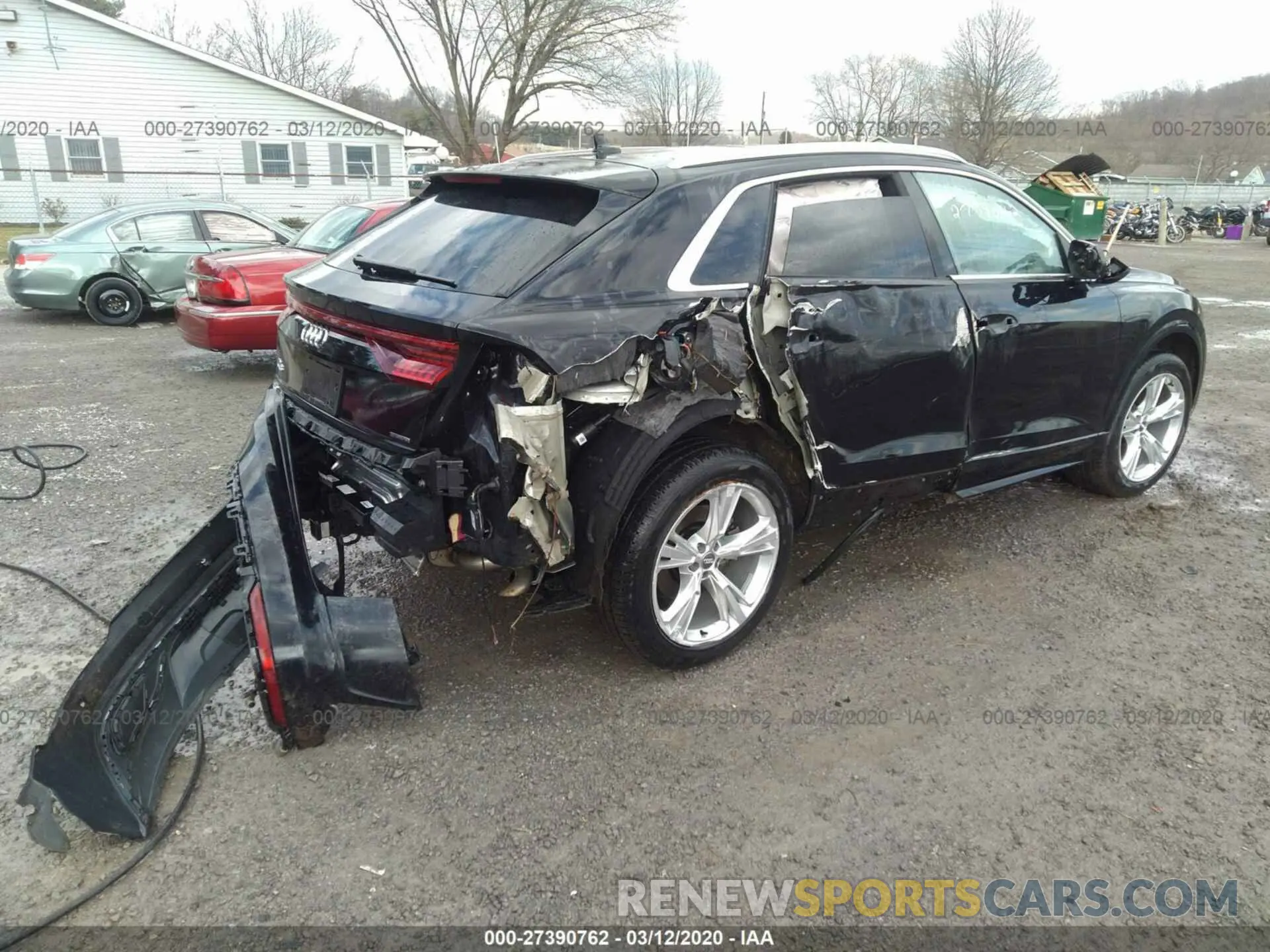 4 Фотография поврежденного автомобиля WA1BVAF18KD039800 AUDI Q8 2019