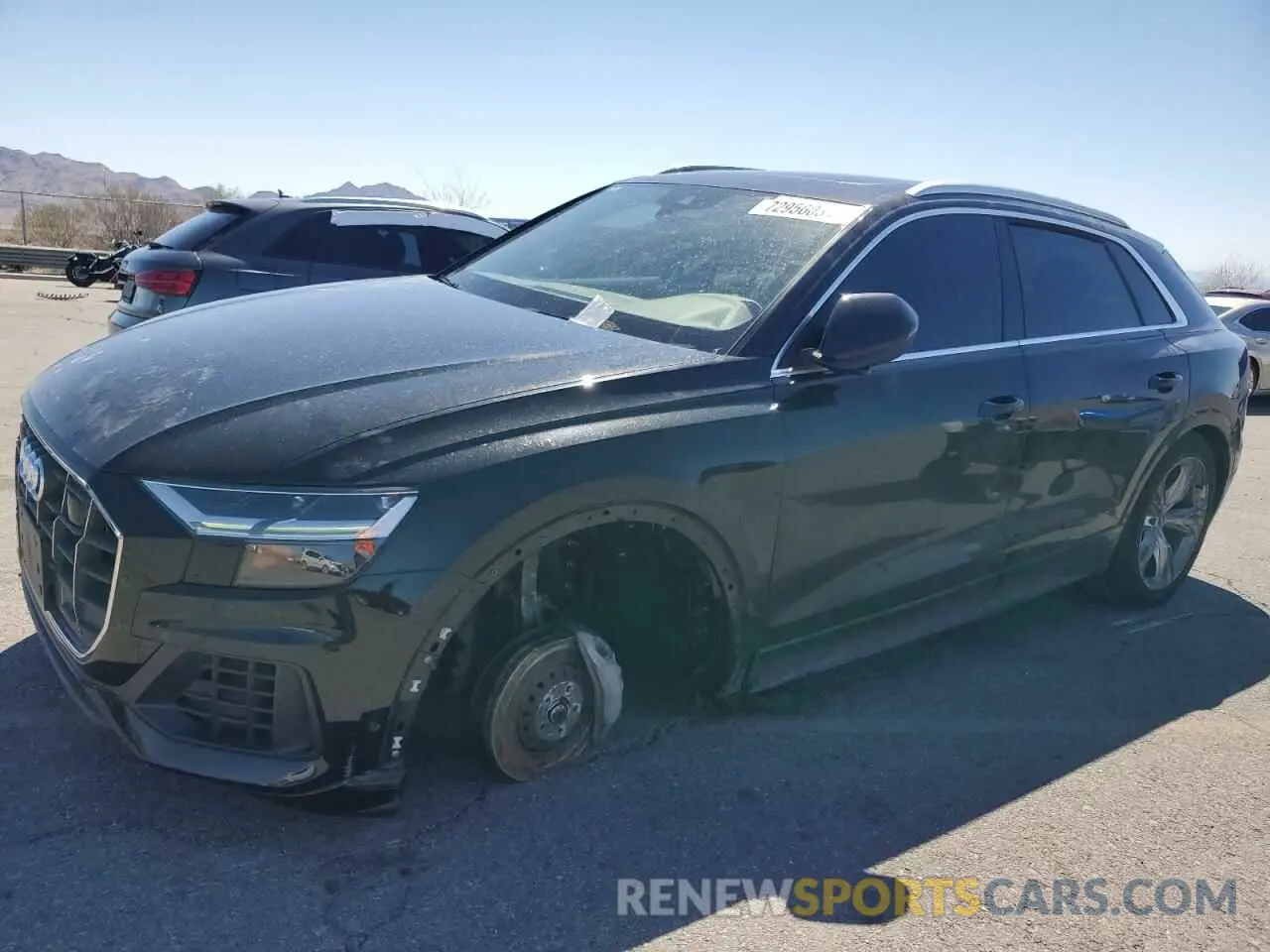 1 Photograph of a damaged car WA1BVAF19KD016154 AUDI Q8 2019
