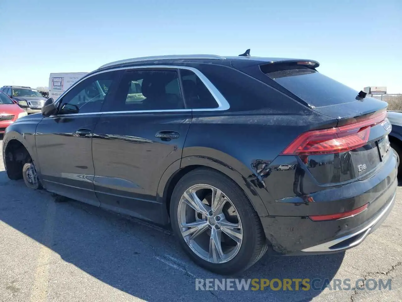 2 Photograph of a damaged car WA1BVAF19KD016154 AUDI Q8 2019