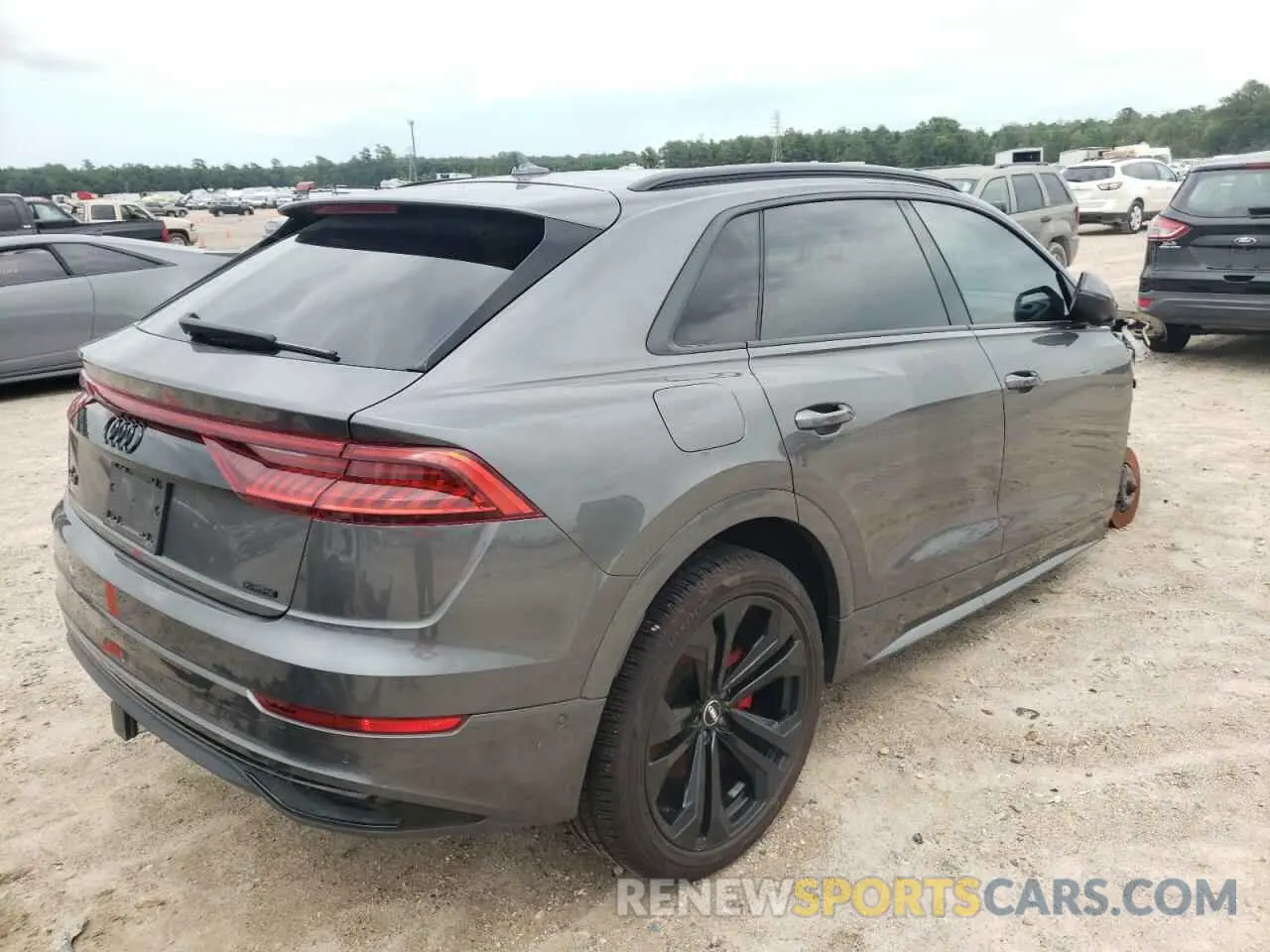 4 Фотография поврежденного автомобиля WA1BVAF19KD039868 AUDI Q8 2019