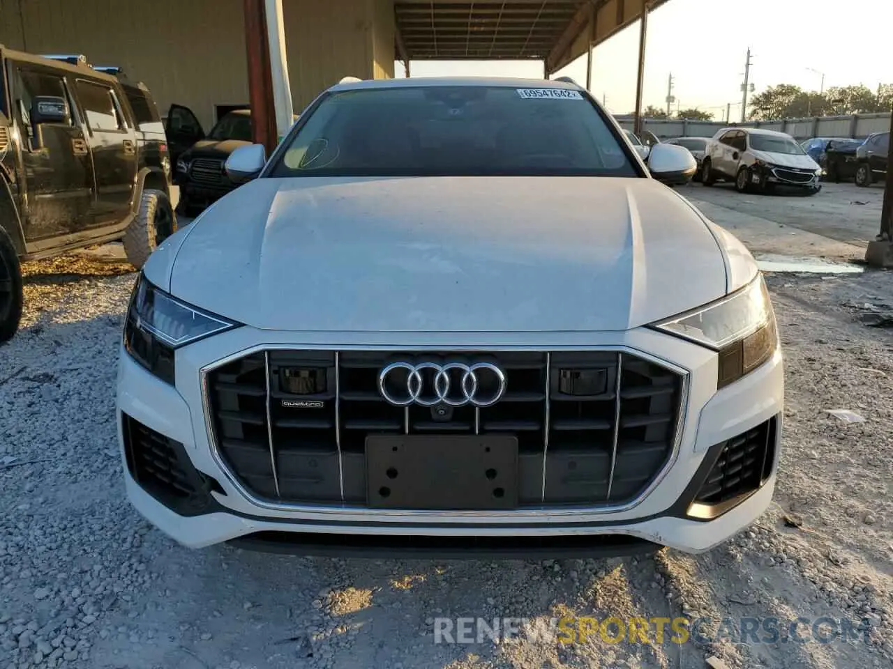 5 Photograph of a damaged car WA1CVAF13KD008457 AUDI Q8 2019