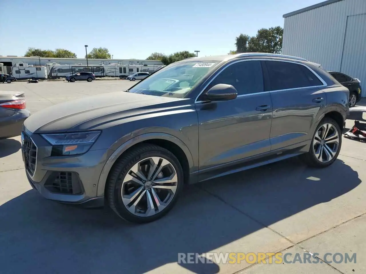 1 Photograph of a damaged car WA1CVAF18KD043916 AUDI Q8 2019