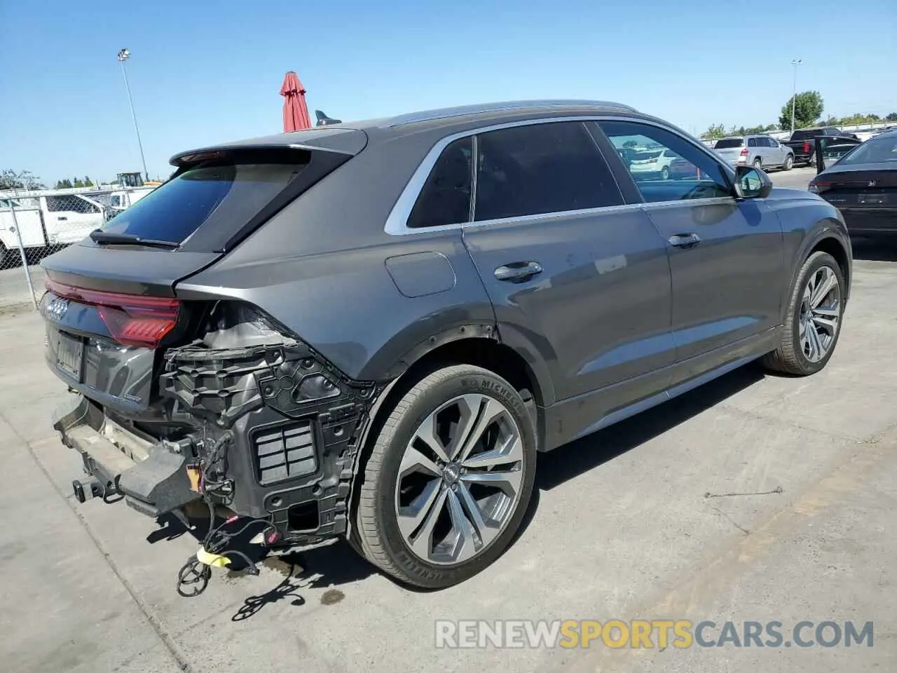 3 Photograph of a damaged car WA1CVAF18KD043916 AUDI Q8 2019