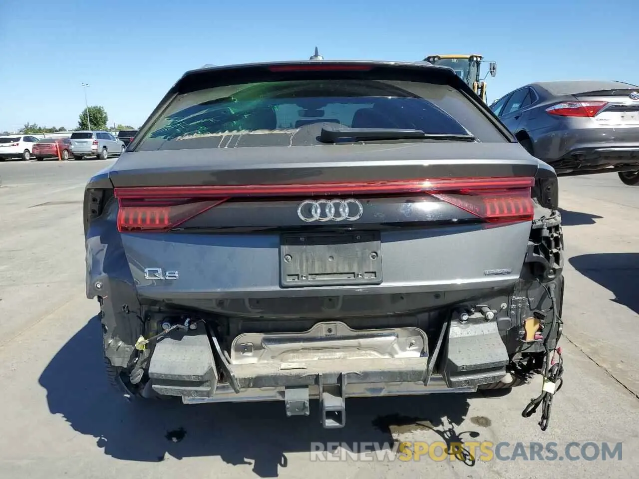 6 Photograph of a damaged car WA1CVAF18KD043916 AUDI Q8 2019