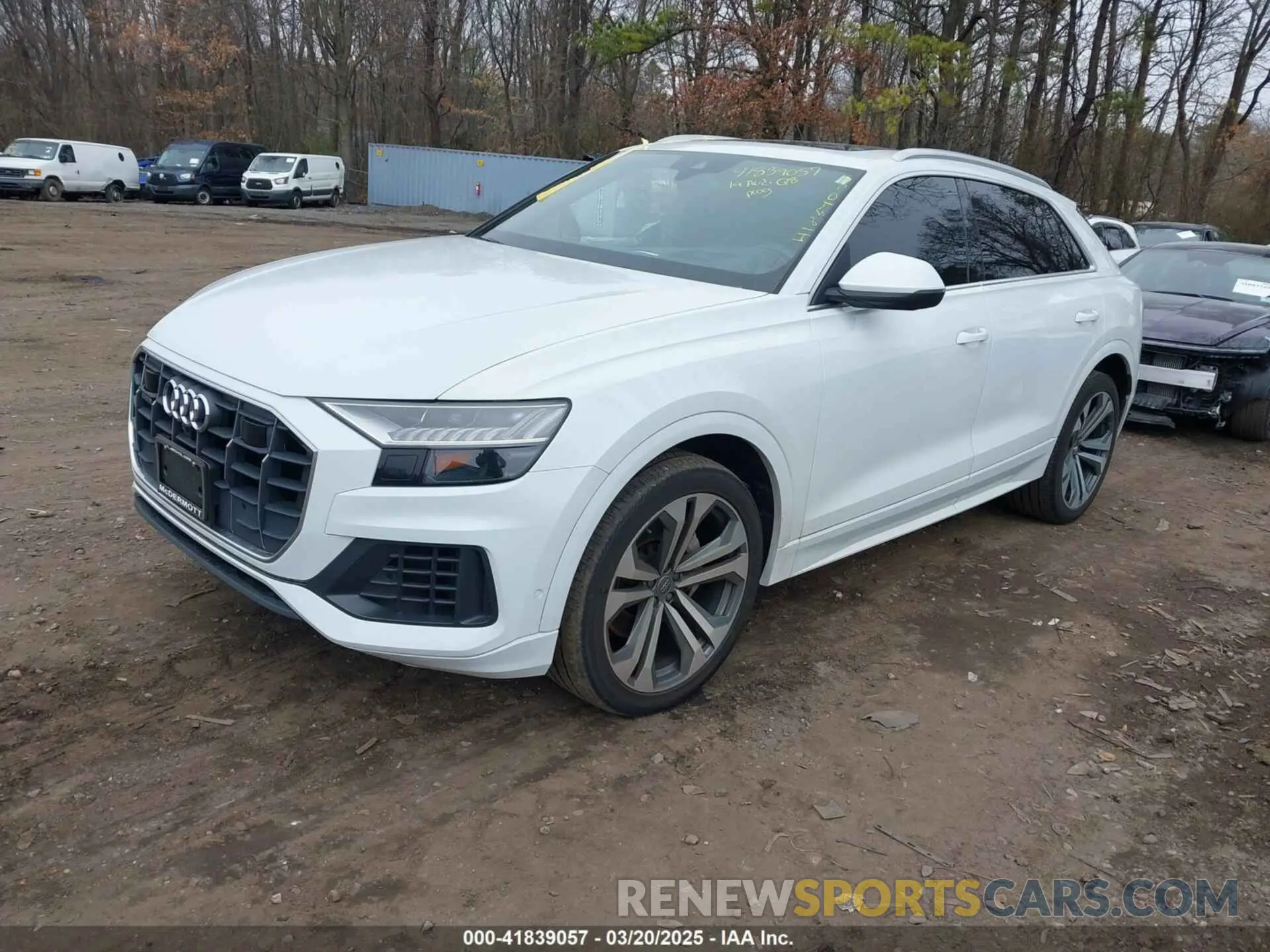 2 Photograph of a damaged car WA1CVAF19KD008236 AUDI Q8 2019