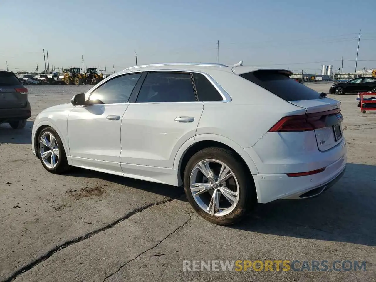2 Photograph of a damaged car WA1CVBF18KD021940 AUDI Q8 2019