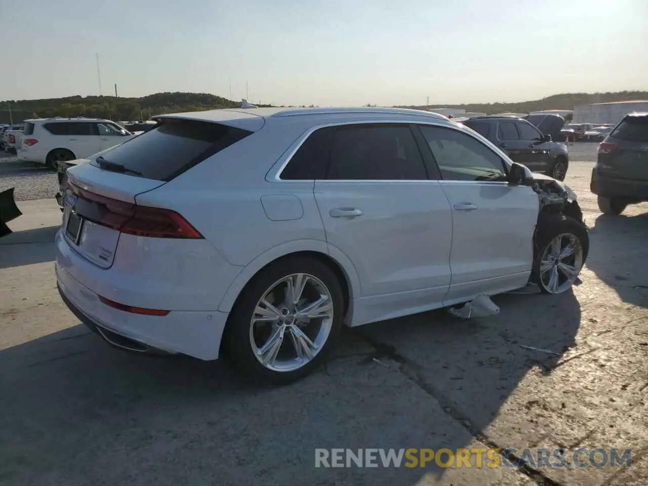 3 Photograph of a damaged car WA1CVBF18KD021940 AUDI Q8 2019