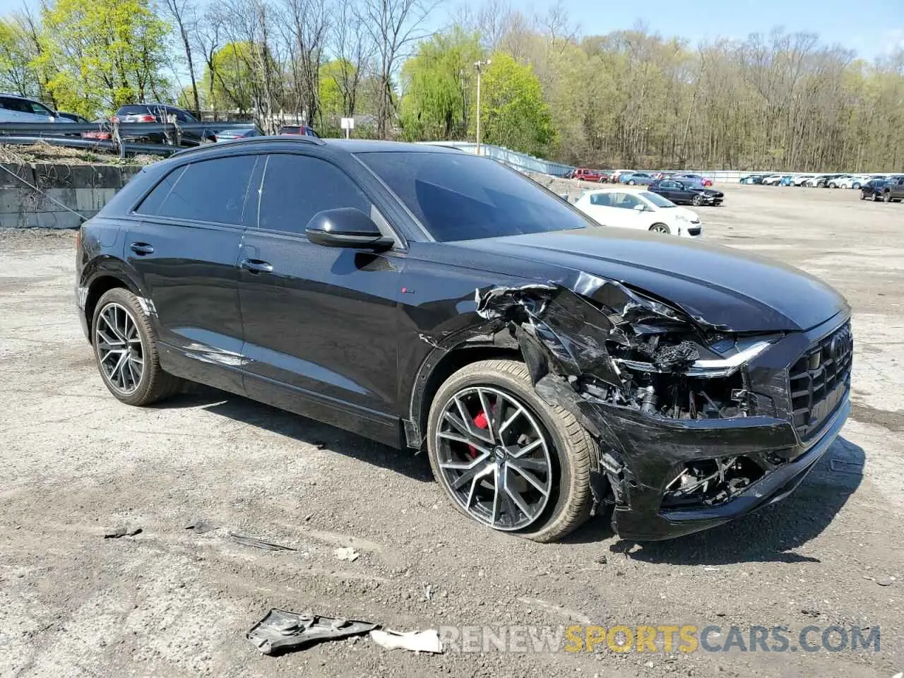 4 Photograph of a damaged car WA1EVAF10KD006691 AUDI Q8 2019
