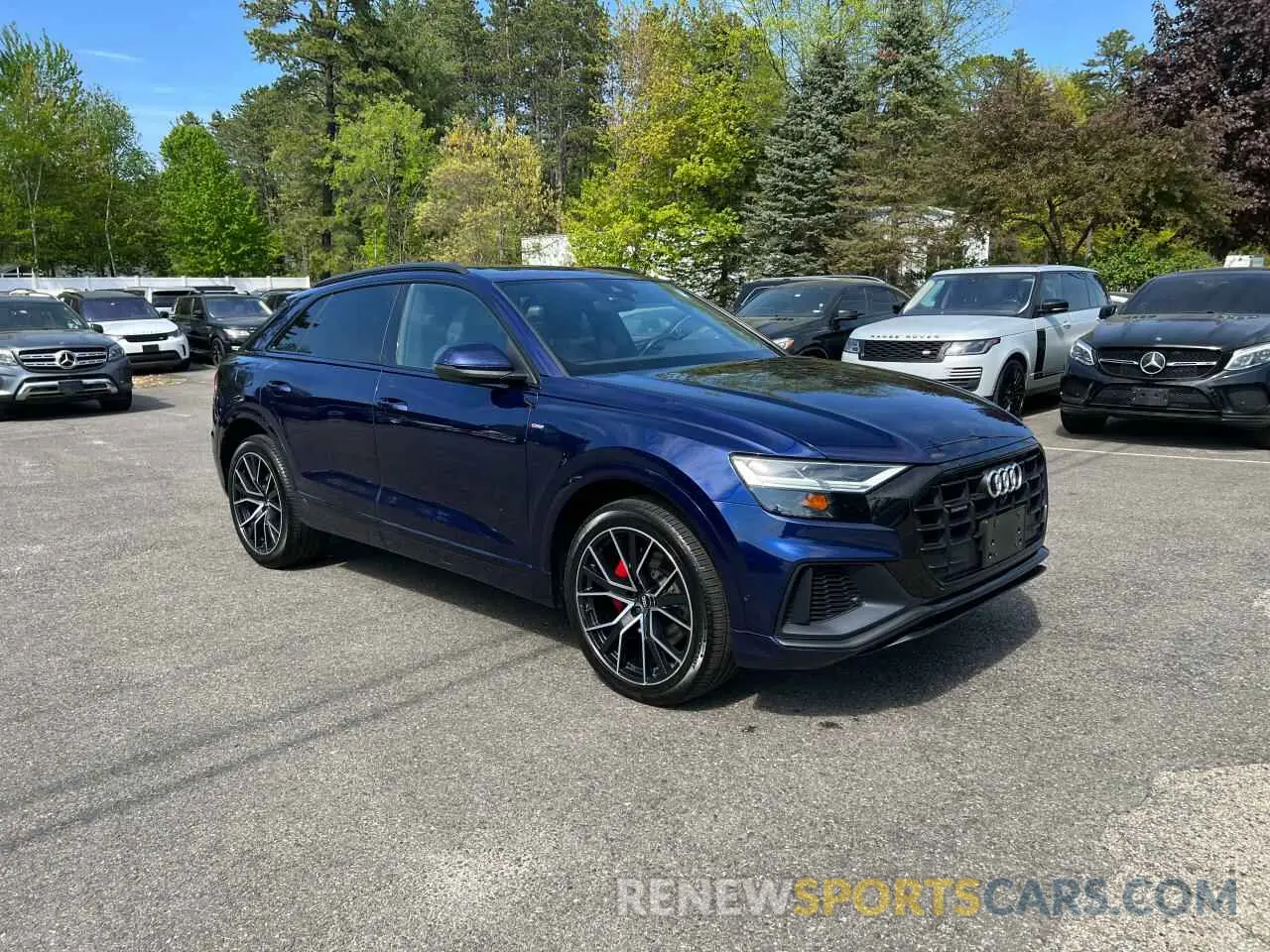 1 Фотография поврежденного автомобиля WA1EVAF10KD010837 AUDI Q8 2019