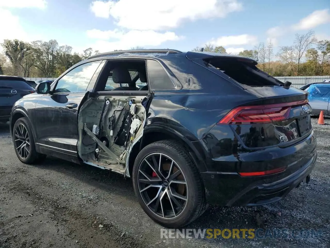 2 Photograph of a damaged car WA1EVAF12KD016865 AUDI Q8 2019