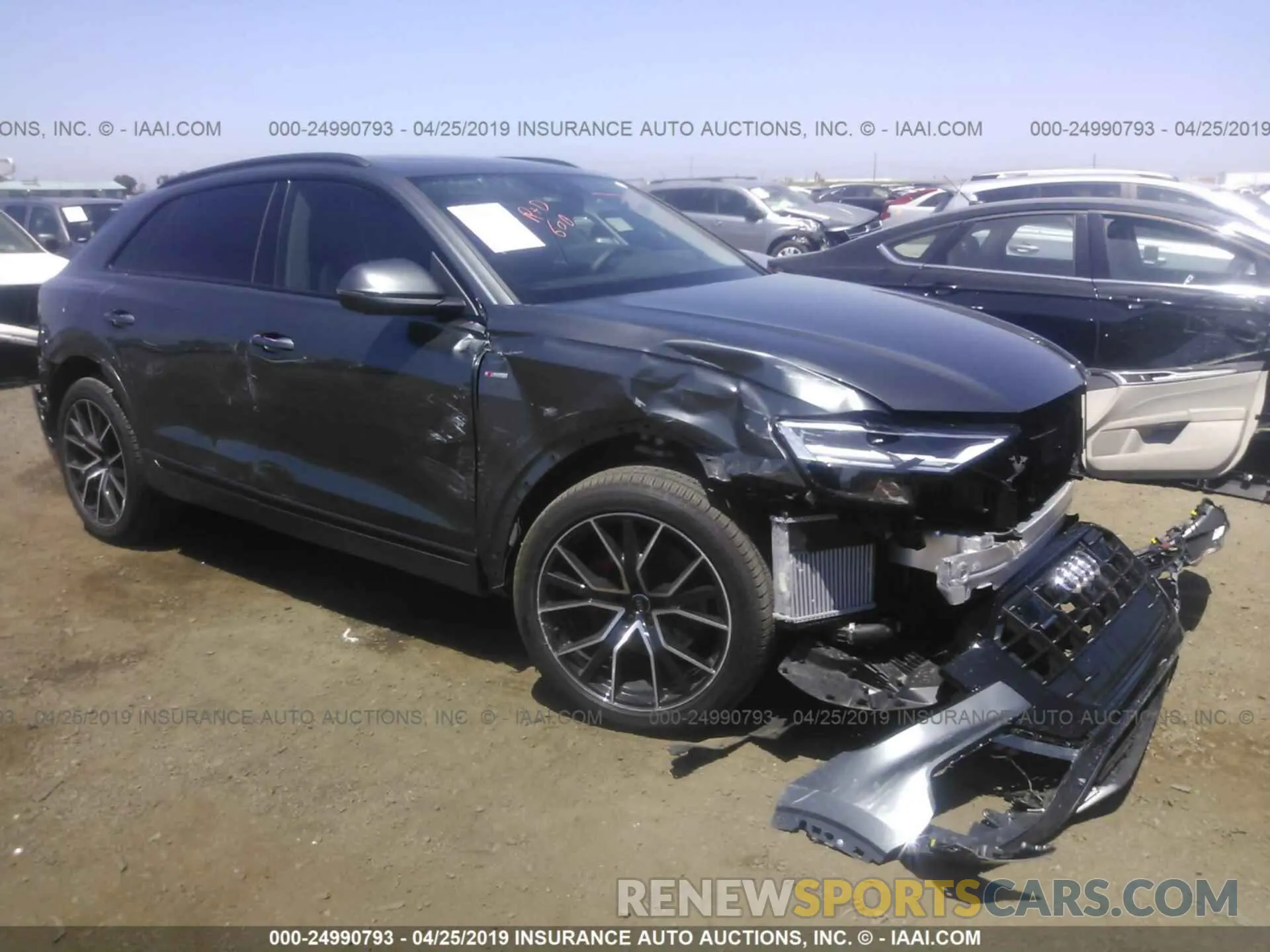 1 Photograph of a damaged car WA1EVAF12KD019636 AUDI Q8 2019