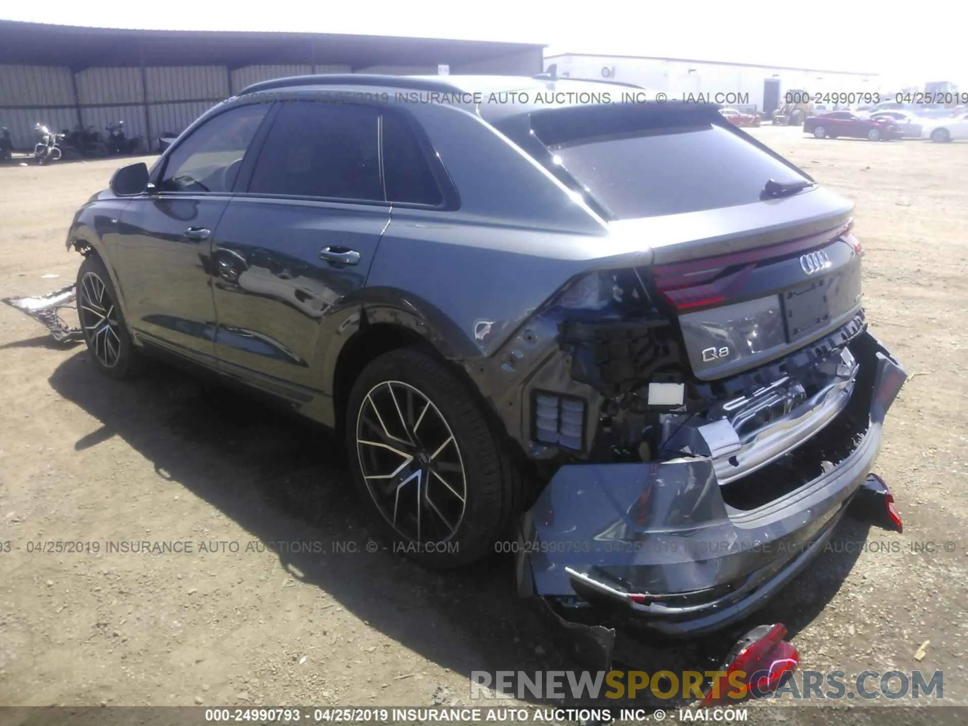 3 Photograph of a damaged car WA1EVAF12KD019636 AUDI Q8 2019