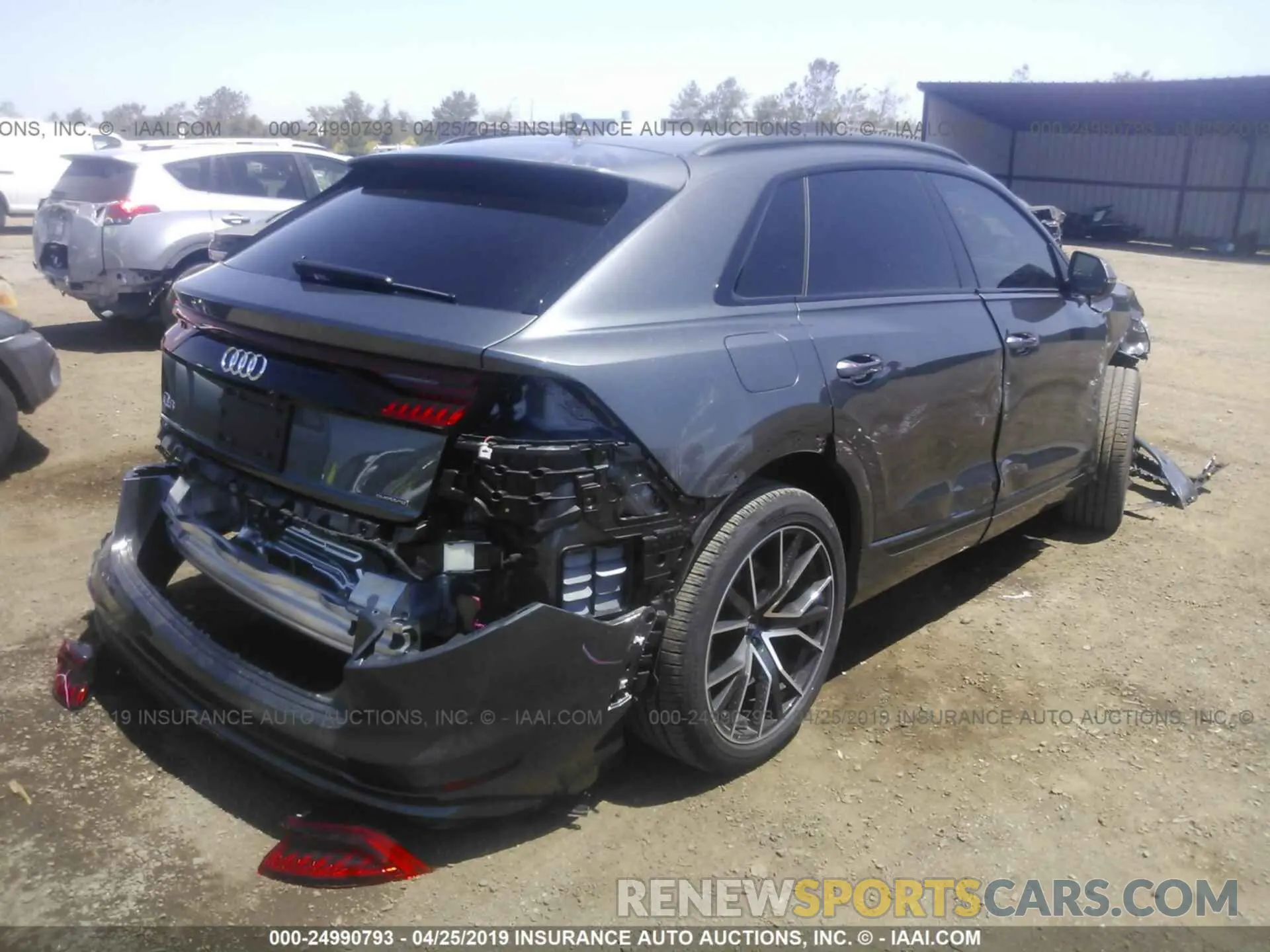 4 Photograph of a damaged car WA1EVAF12KD019636 AUDI Q8 2019