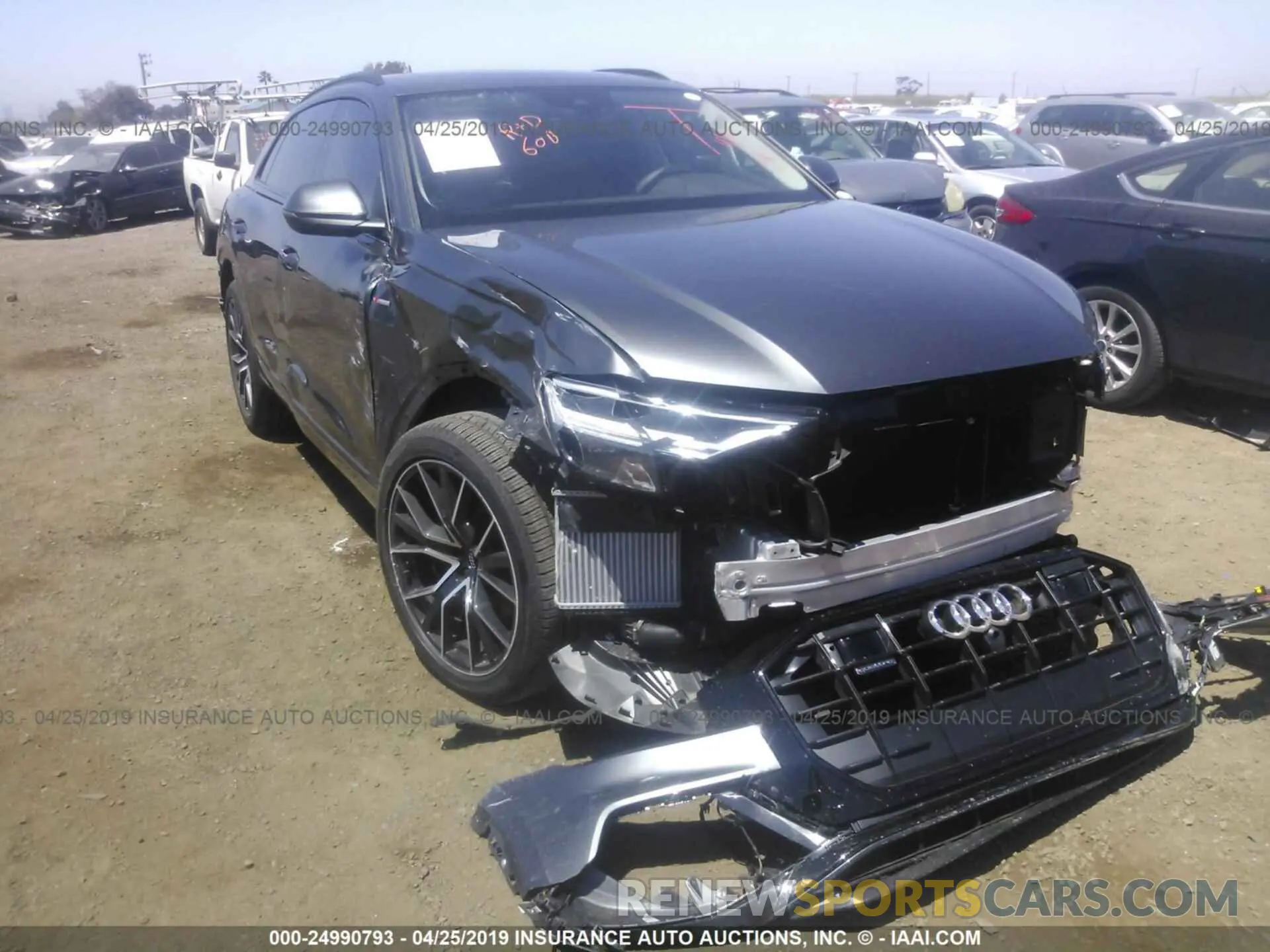 6 Photograph of a damaged car WA1EVAF12KD019636 AUDI Q8 2019