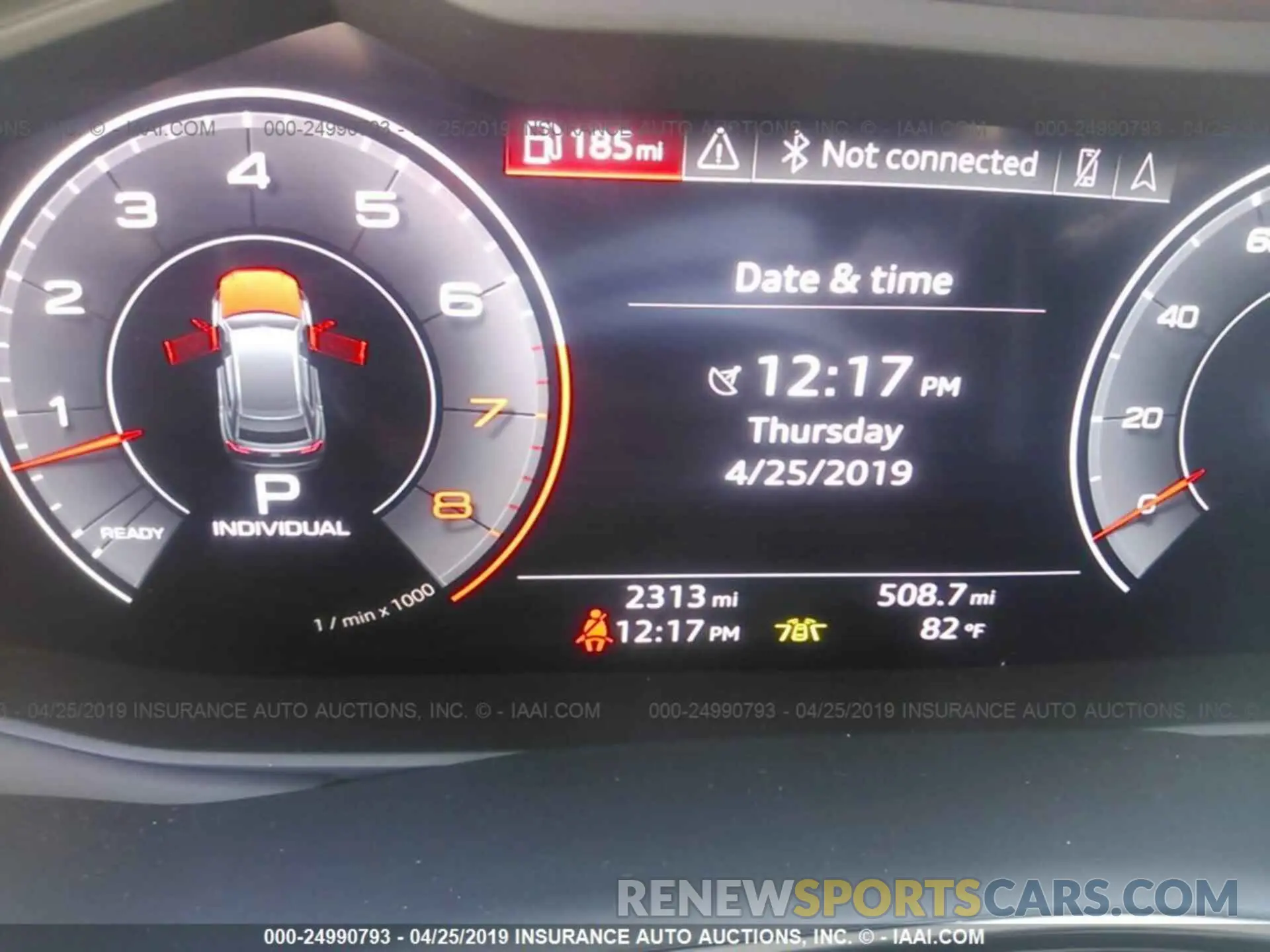 7 Photograph of a damaged car WA1EVAF12KD019636 AUDI Q8 2019