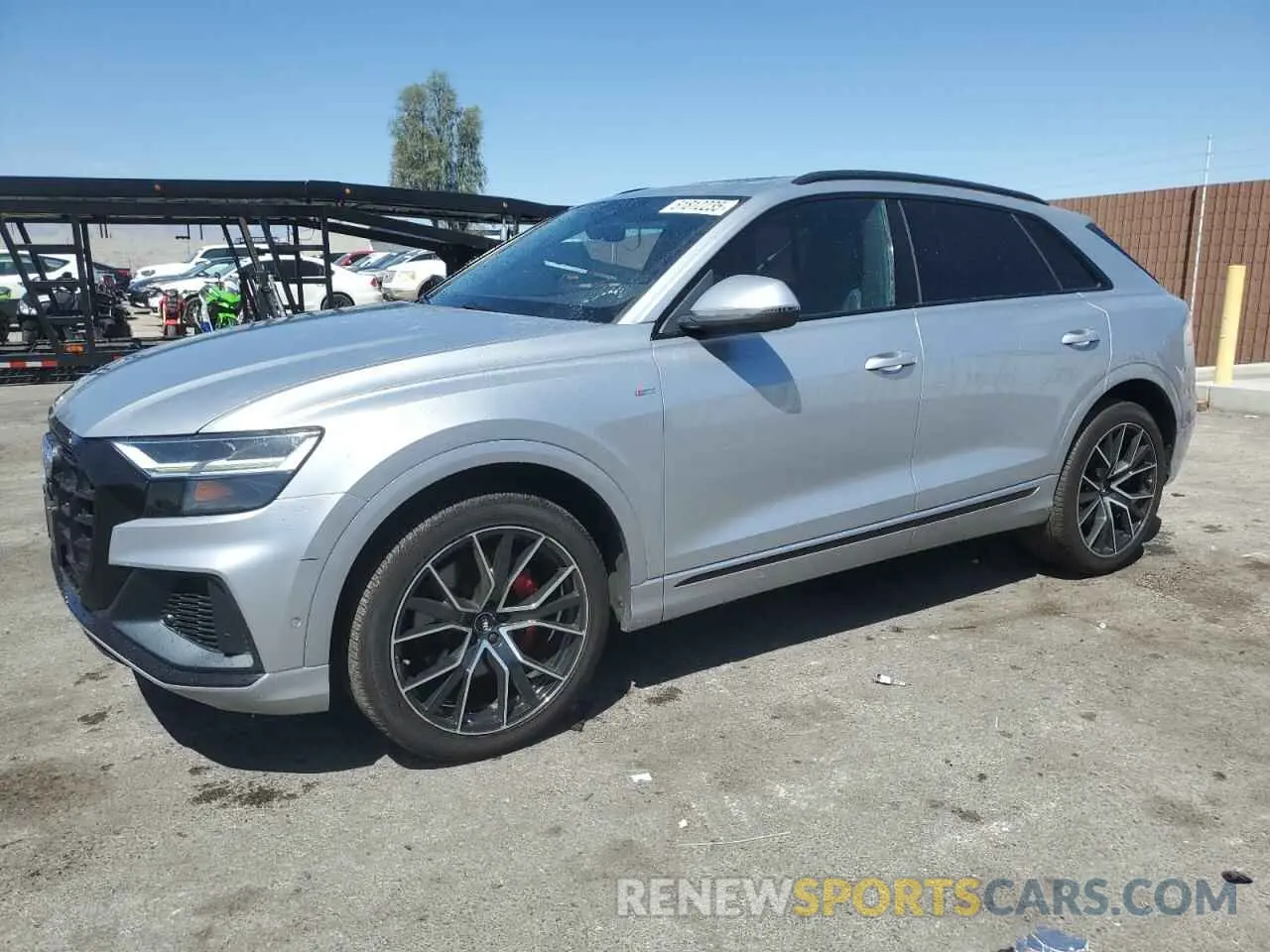 1 Photograph of a damaged car WA1EVAF13KD021055 AUDI Q8 2019