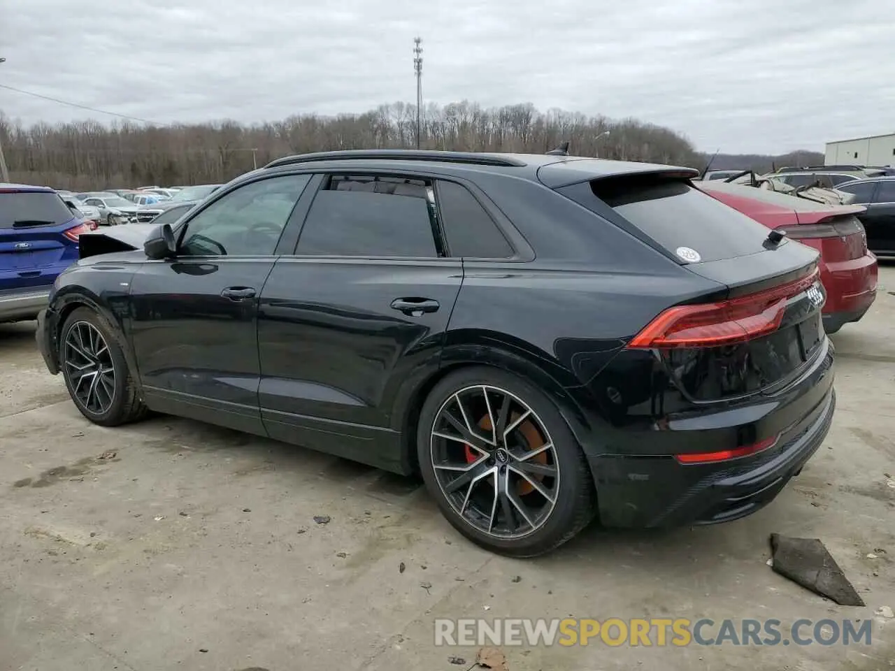 2 Фотография поврежденного автомобиля WA1FVAF11KD044600 AUDI Q8 2019