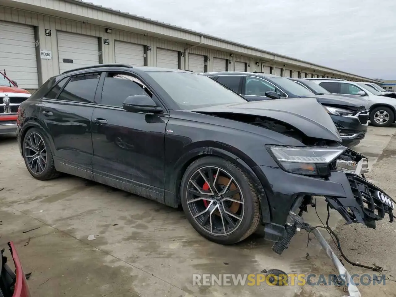 4 Фотография поврежденного автомобиля WA1FVAF11KD044600 AUDI Q8 2019