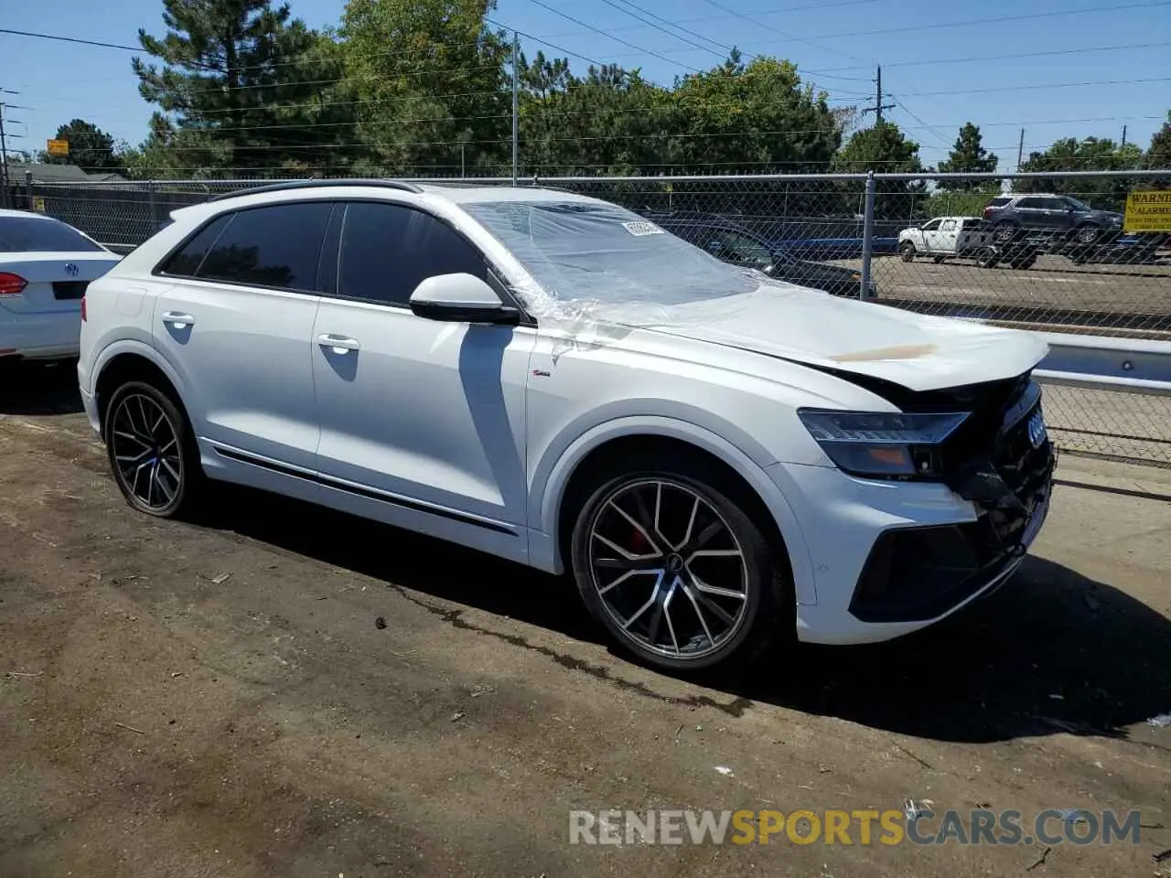 4 Фотография поврежденного автомобиля WA1FVAF12KD040314 AUDI Q8 2019