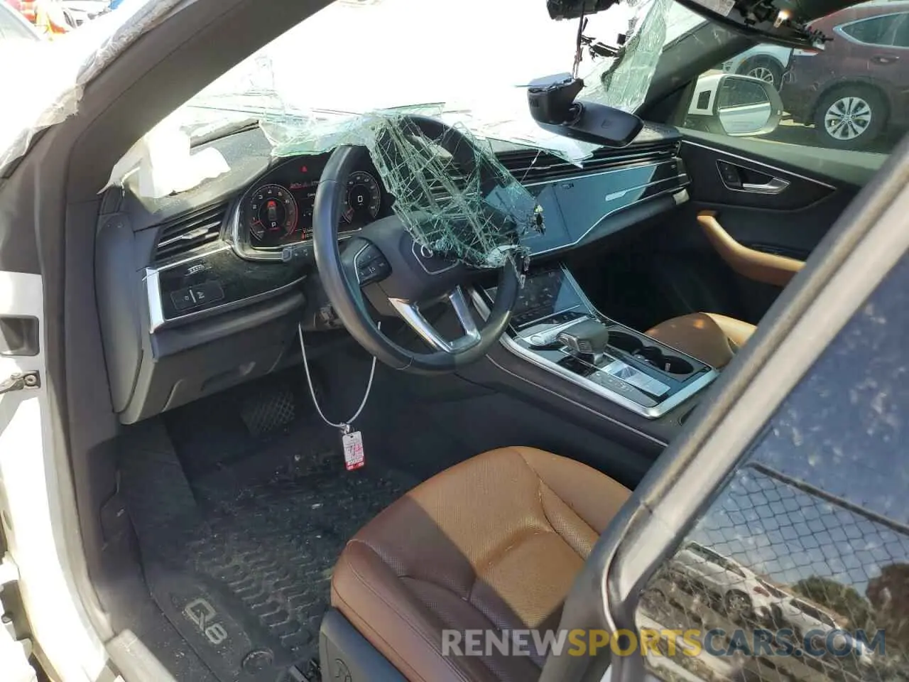 8 Фотография поврежденного автомобиля WA1FVAF12KD040314 AUDI Q8 2019