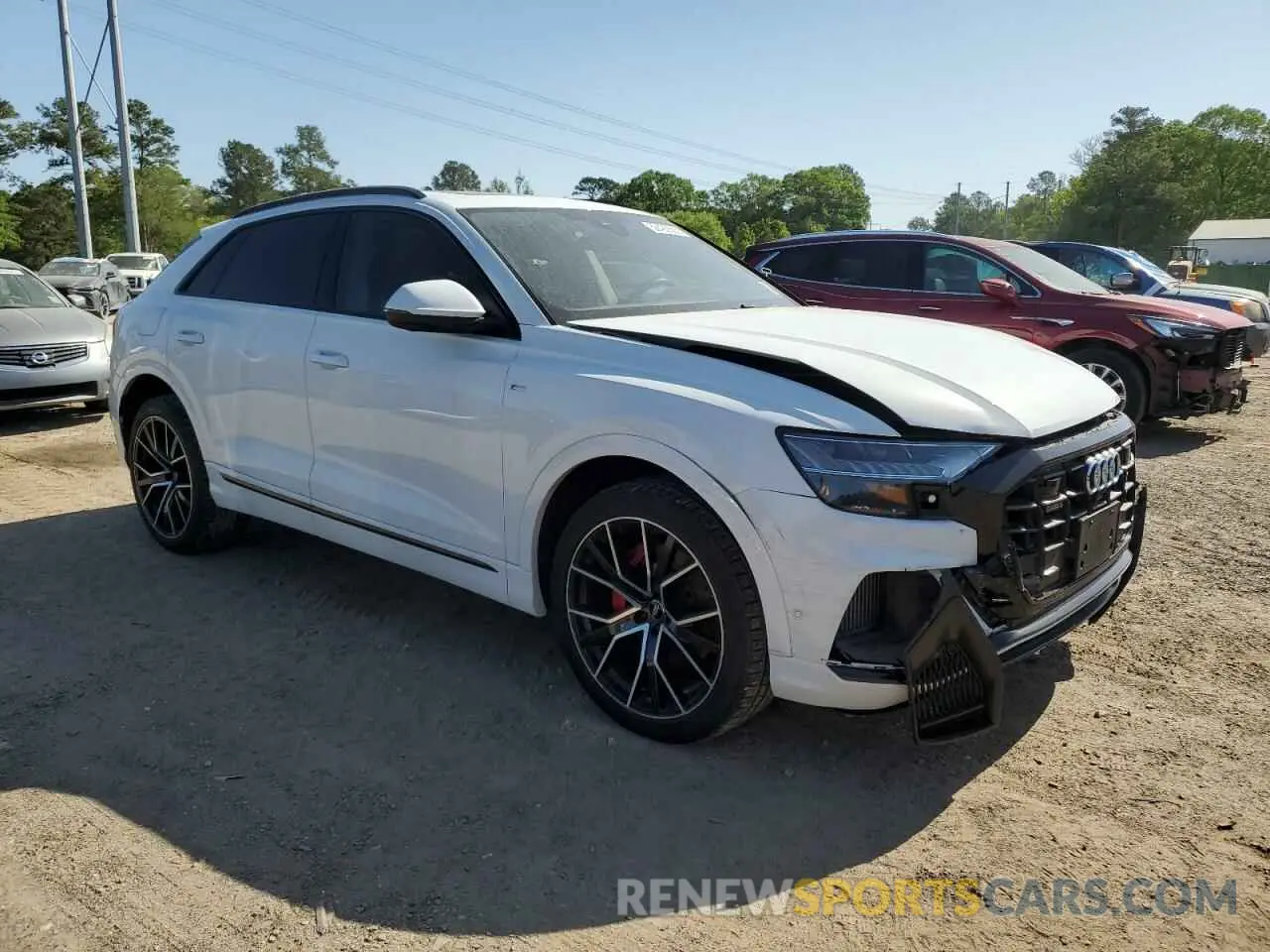 4 Photograph of a damaged car WA1FVAF17KD039031 AUDI Q8 2019