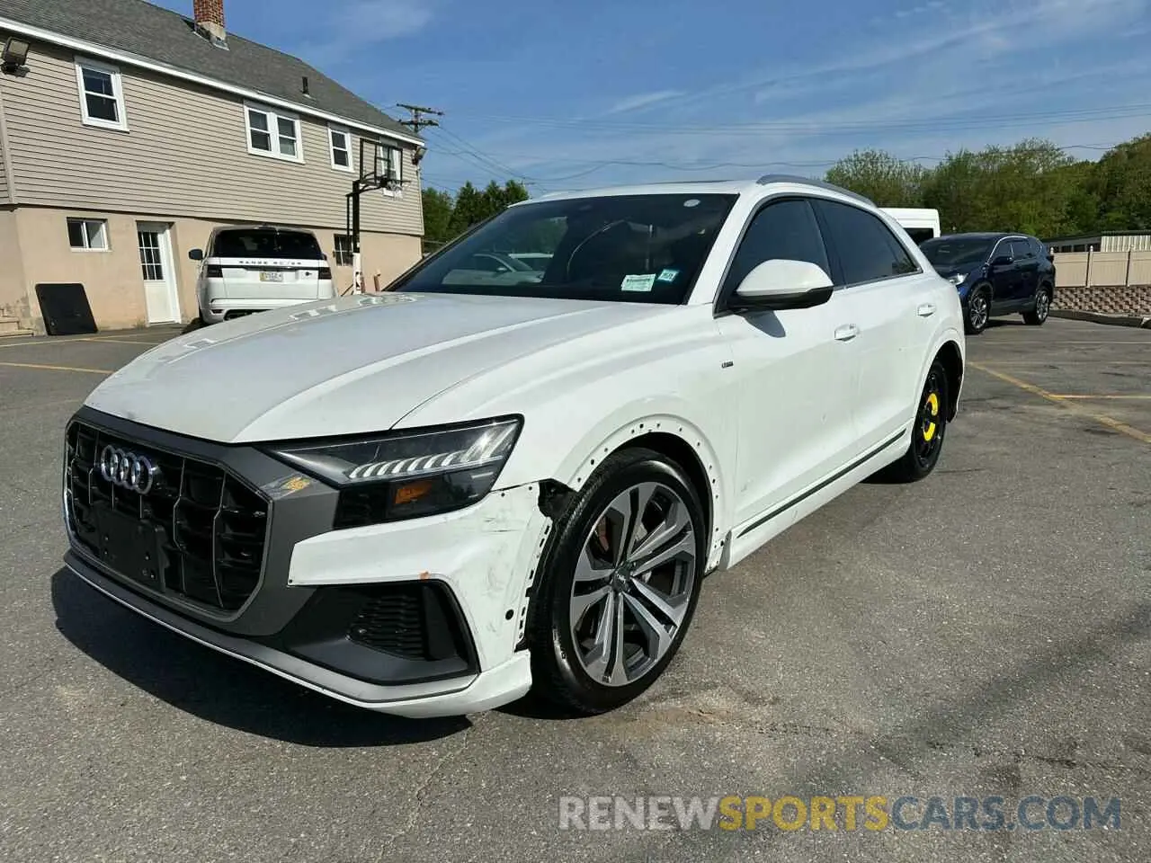 1 Photograph of a damaged car WA1FVAF17KD040406 AUDI Q8 2019