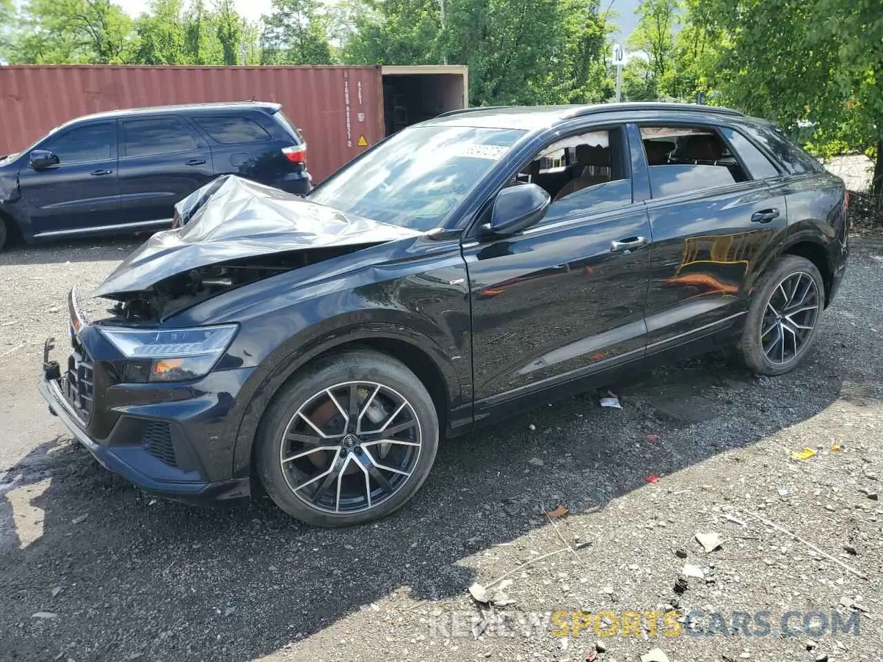1 Photograph of a damaged car WA1FVAF18KD020259 AUDI Q8 2019
