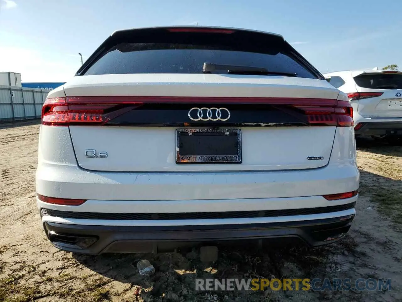 6 Photograph of a damaged car WA1FVAF18KD032167 AUDI Q8 2019