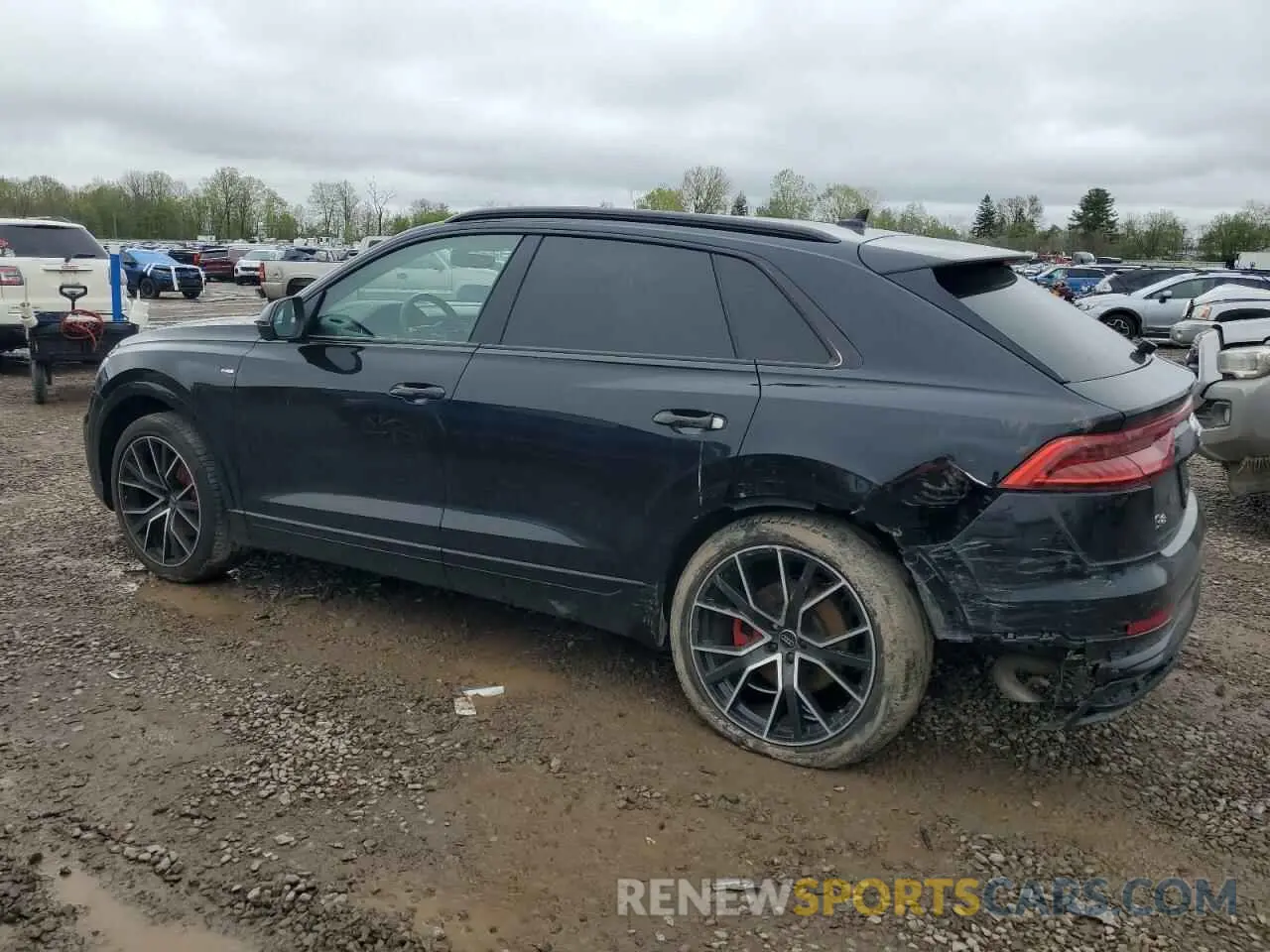 2 Photograph of a damaged car WA1FVAF1XKD033658 AUDI Q8 2019