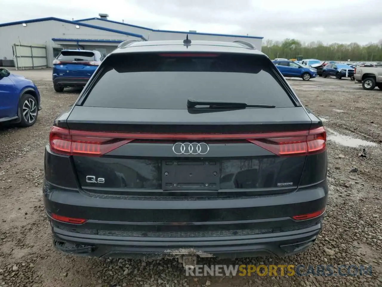 6 Photograph of a damaged car WA1FVAF1XKD033658 AUDI Q8 2019