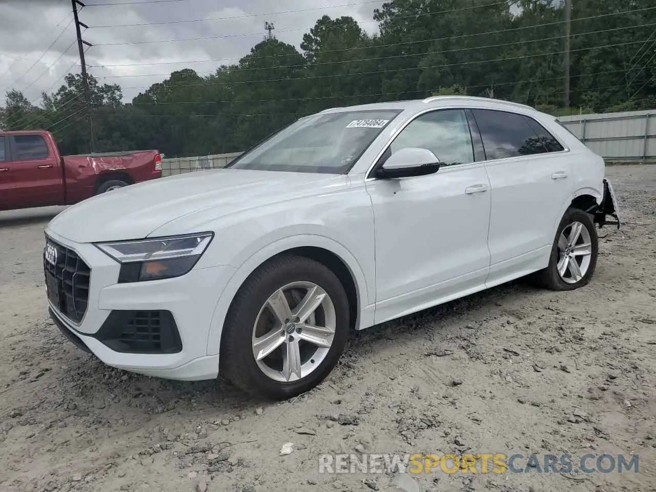 1 Photograph of a damaged car WA1AVAF17LD023374 AUDI Q8 2020